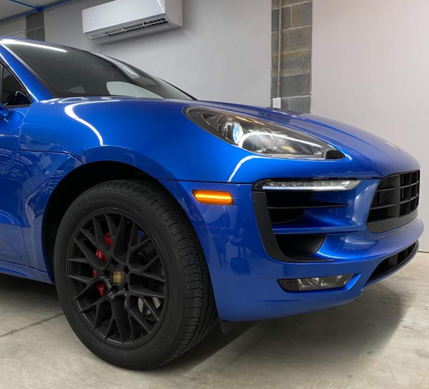 Amber LED Side Marker Lights for 2014-2024 Porsche Macan - Clear Lens Bumper Light Kit - Enhance Visibility & Style for Night Driving & Car Shows