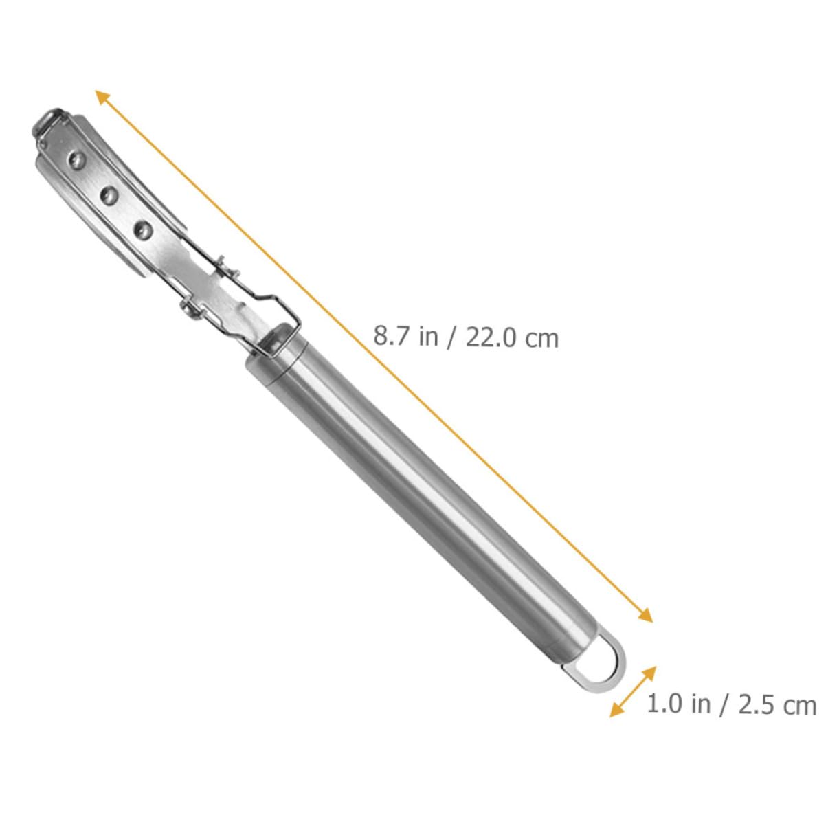 4 Pcs Stainless Steel Razor Holder & Hair Remover Tool for Kitchen Meat Prep