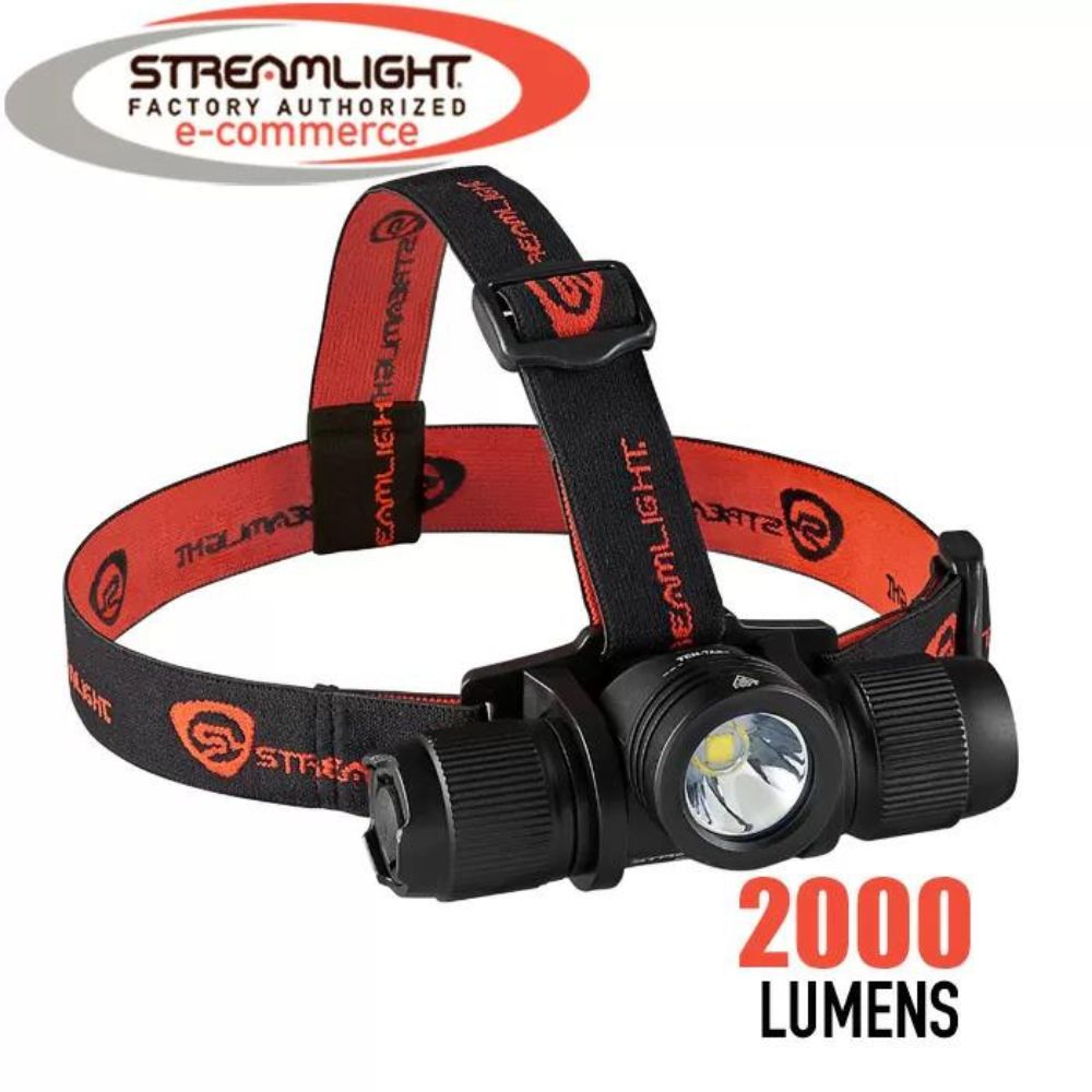 Streamlight ProTac 2.0 LED Headlamp - 350 Lumens, Adjustable Headband, Waterproof for Camping, Hiking & Outdoor Activities