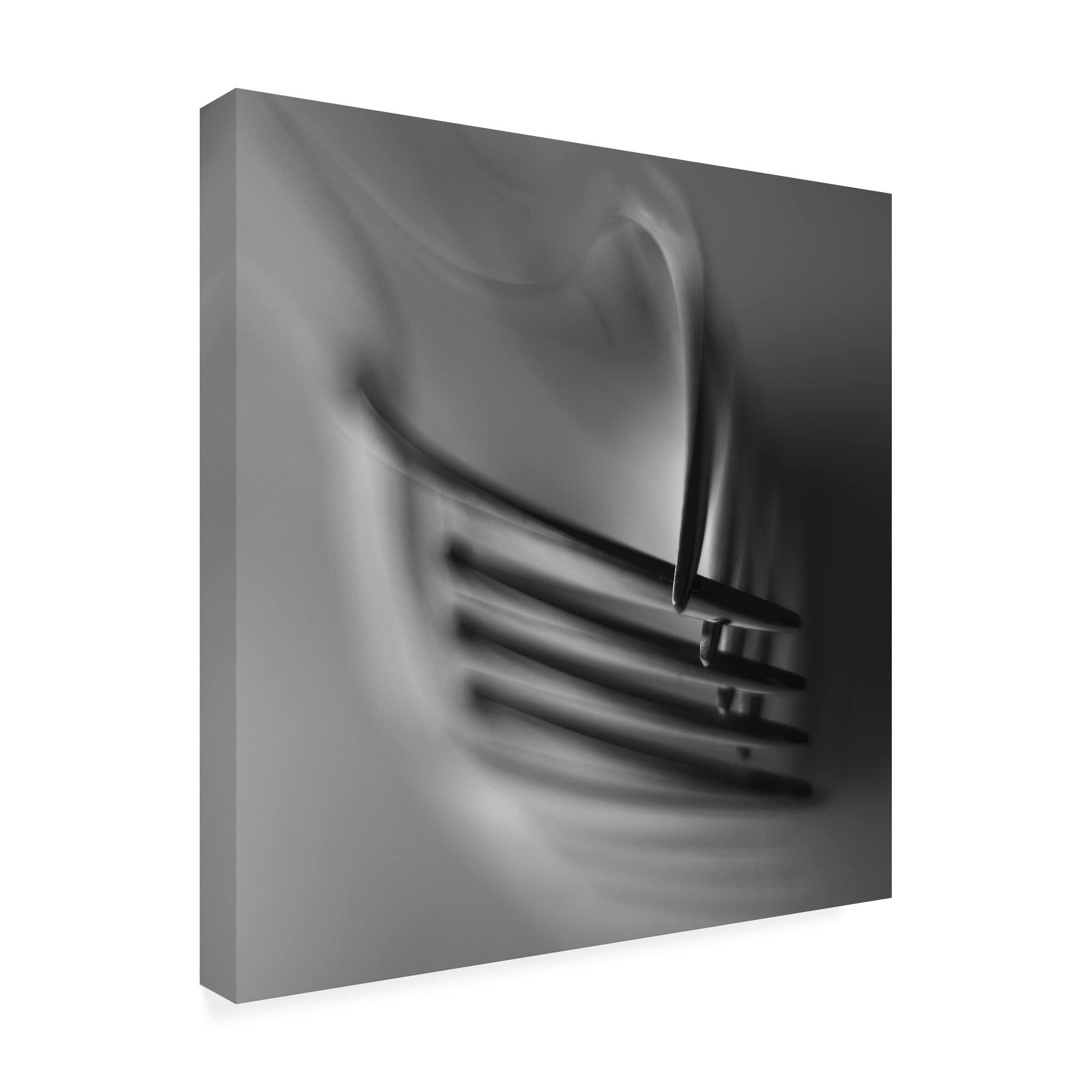 Trademark Fine Art 'Interlock' Abstract Canvas Wall Art by Jutta Kerber - Modern Home Decor for Living Room, Bedroom & Office