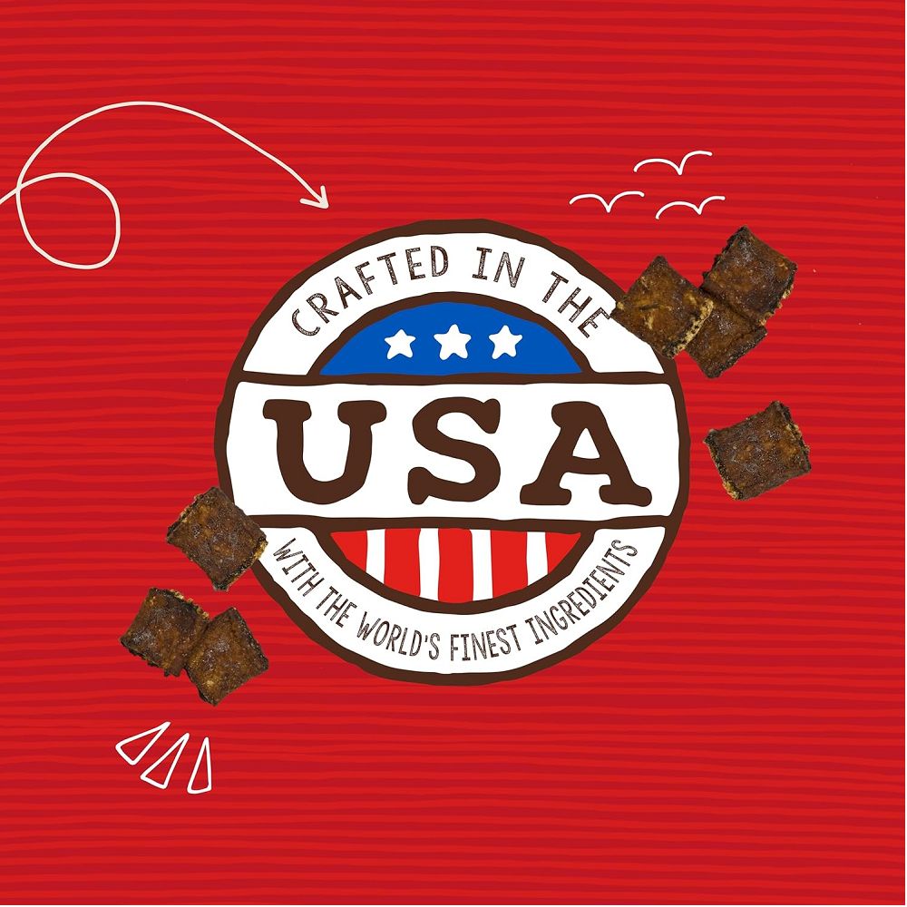 Premium Real Salmon Jerky Bites - All-Natural Dog Treats for Training & Rewards - High-Protein Snacks for Puppies & Adult Dogs - Perfect for Outdoor Adventures & Daily Treats