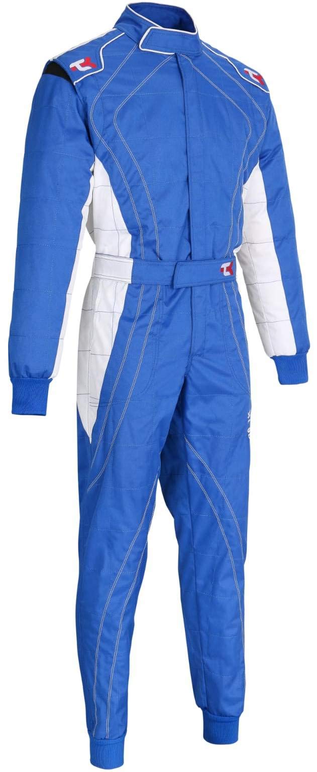 TK Adult Karting Suit - Professional One-Piece Race & Rally Suit for Go Kart Racing - Durable Cordura Fabric - Perfect for Track Days, Motorsports & Racing Events