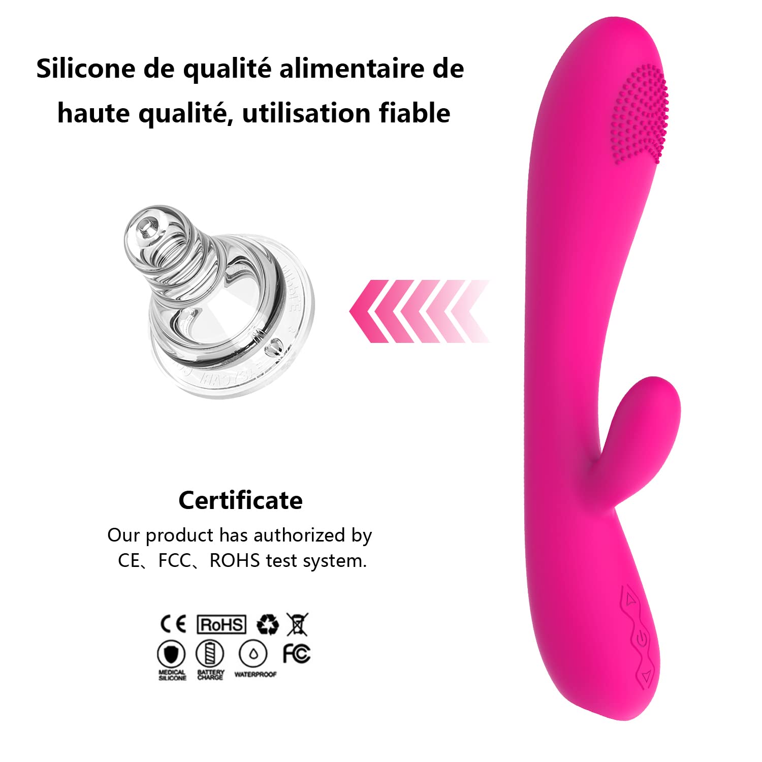 Powerful Clitoral Sucking Vibrator for Women - 10 Vibration Modes, Remote Control G-Spot Massager - Adult Sex Toys for Couples & Solo Pleasure - Perfect for Bedroom Fun & Long-Distance Play