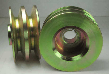Dual V-Belt Pulley 2.9 x 1/2 Inch 17mm for 6 Series & 94 Series - Perfect for Industrial Machinery, HVAC Systems, and Automotive Applications