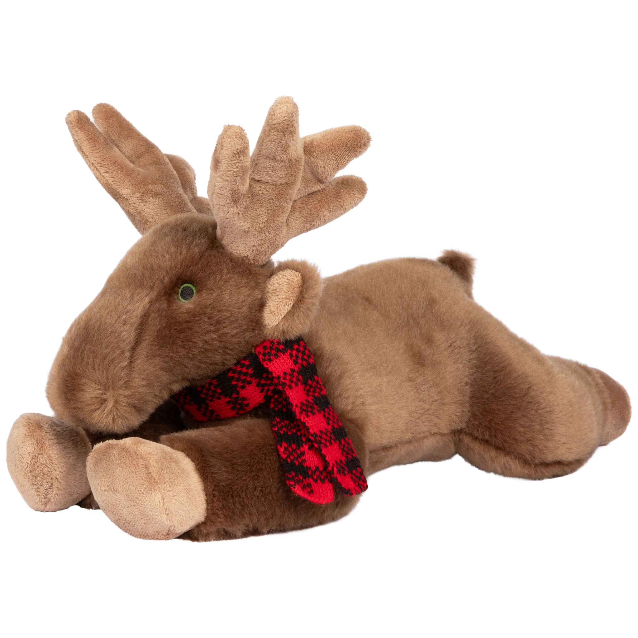 Fluff & Tuff Spruce Moose Dog Toy - Durable Chew-Proof Plush for Large & Small Dogs - Perfect for Indoor Play, Outdoor Fetch & Cuddling