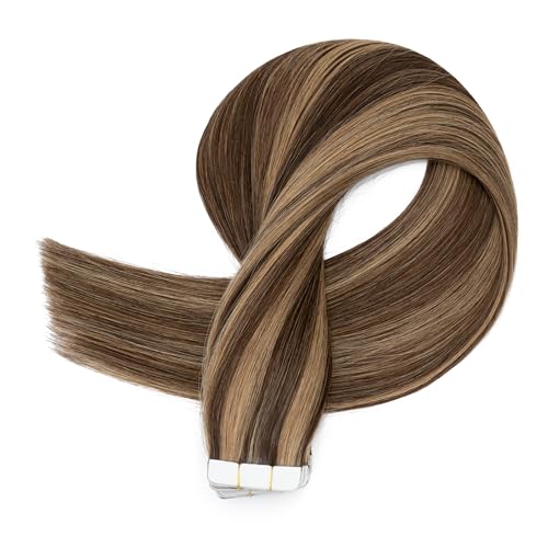 Medium Brown Highlighted Dark Blond