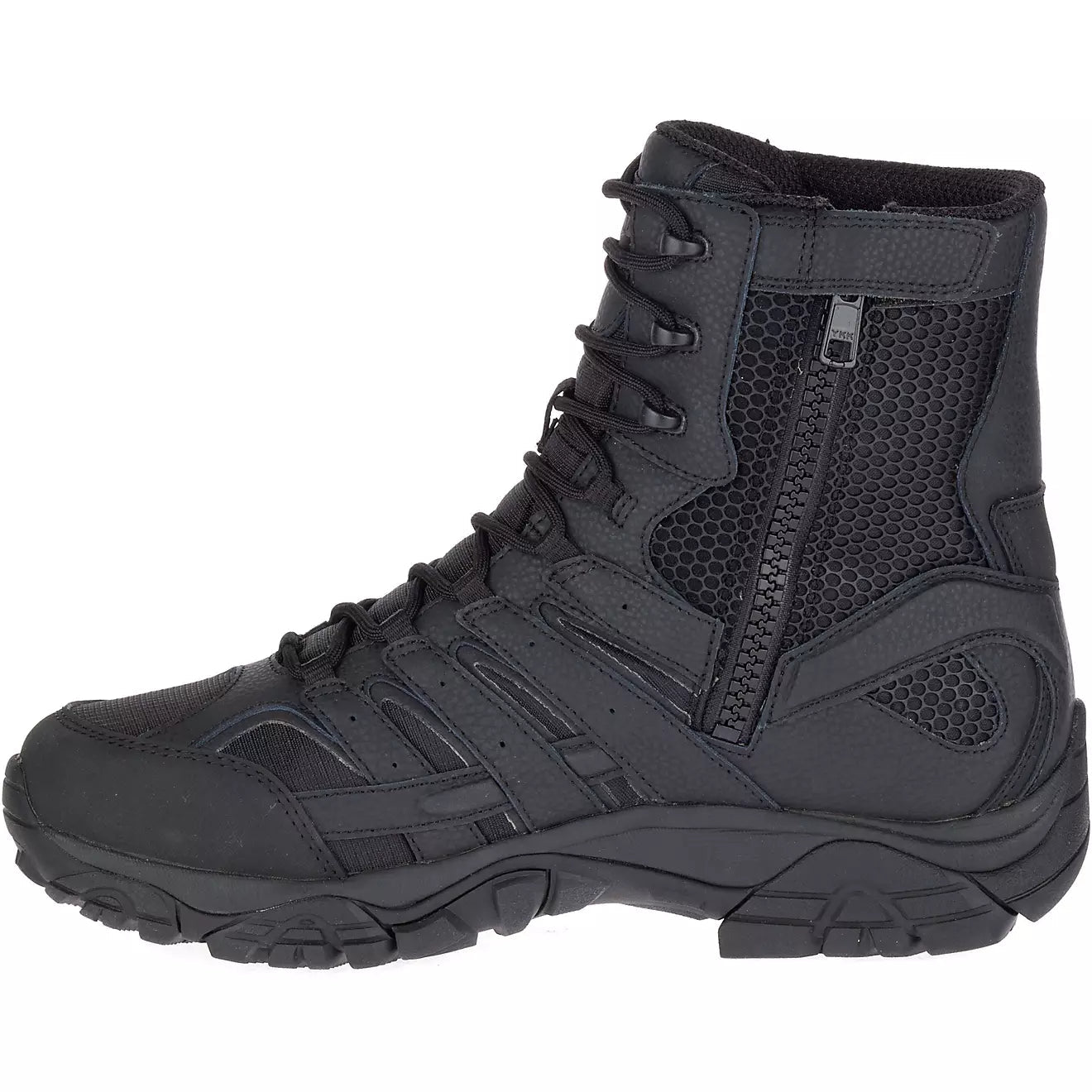 Moab 2 Women's Tactical Work Boots WP 8 - Waterproof Black Military Boots for Hiking, Construction & Outdoor Work | Durable Safety Footwear for Women
