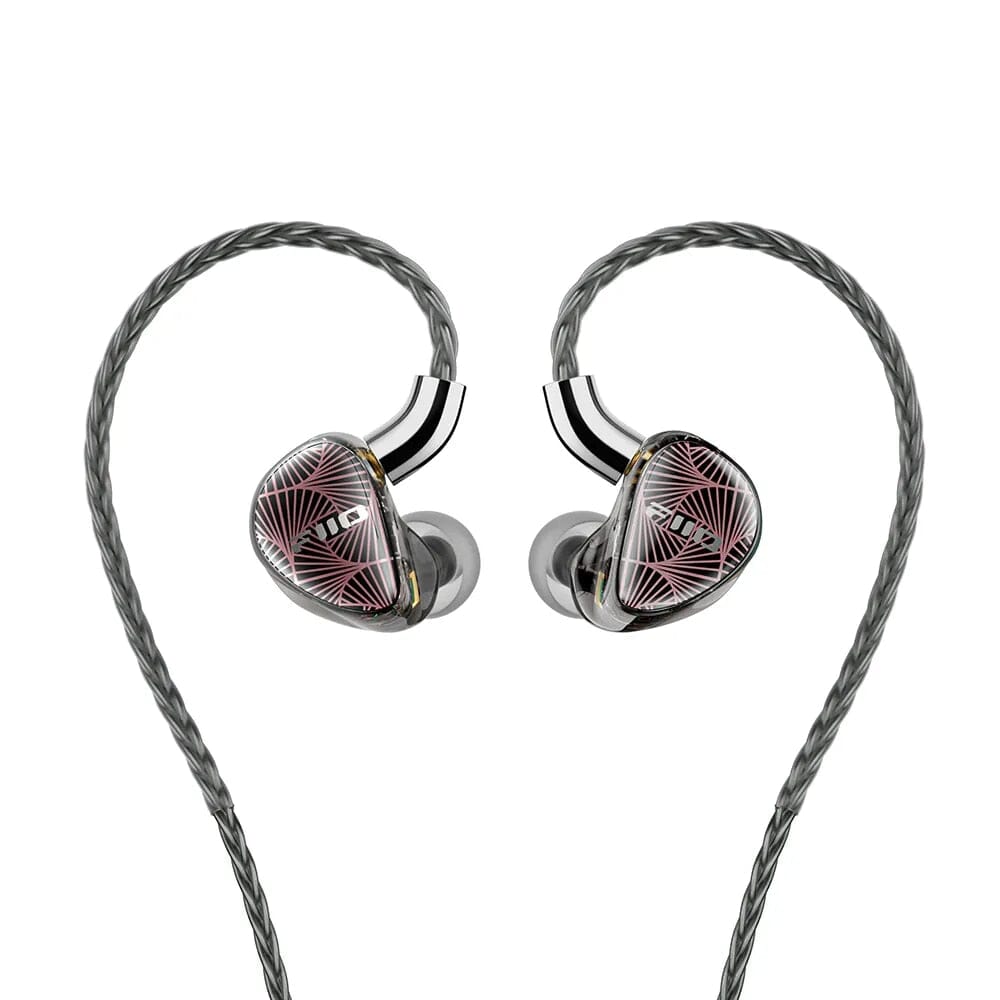 FiiO FX15 Hybrid In-Ear Monitors with 4 Electrostatic + 1DD + 1BA Drivers - Premium Audiophile Earphones for Music, Gaming & Studio Monitoring