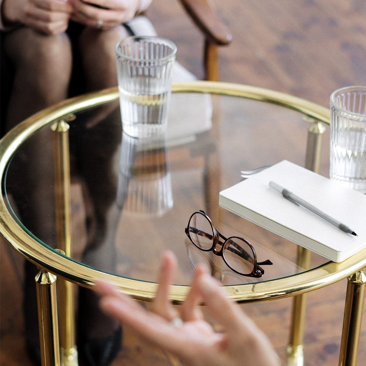 32 Inch Round Clear Glass Table Top by Fab Glass and Mirror - Perfect for Dining Tables, Coffee Tables, and Modern Home Decor