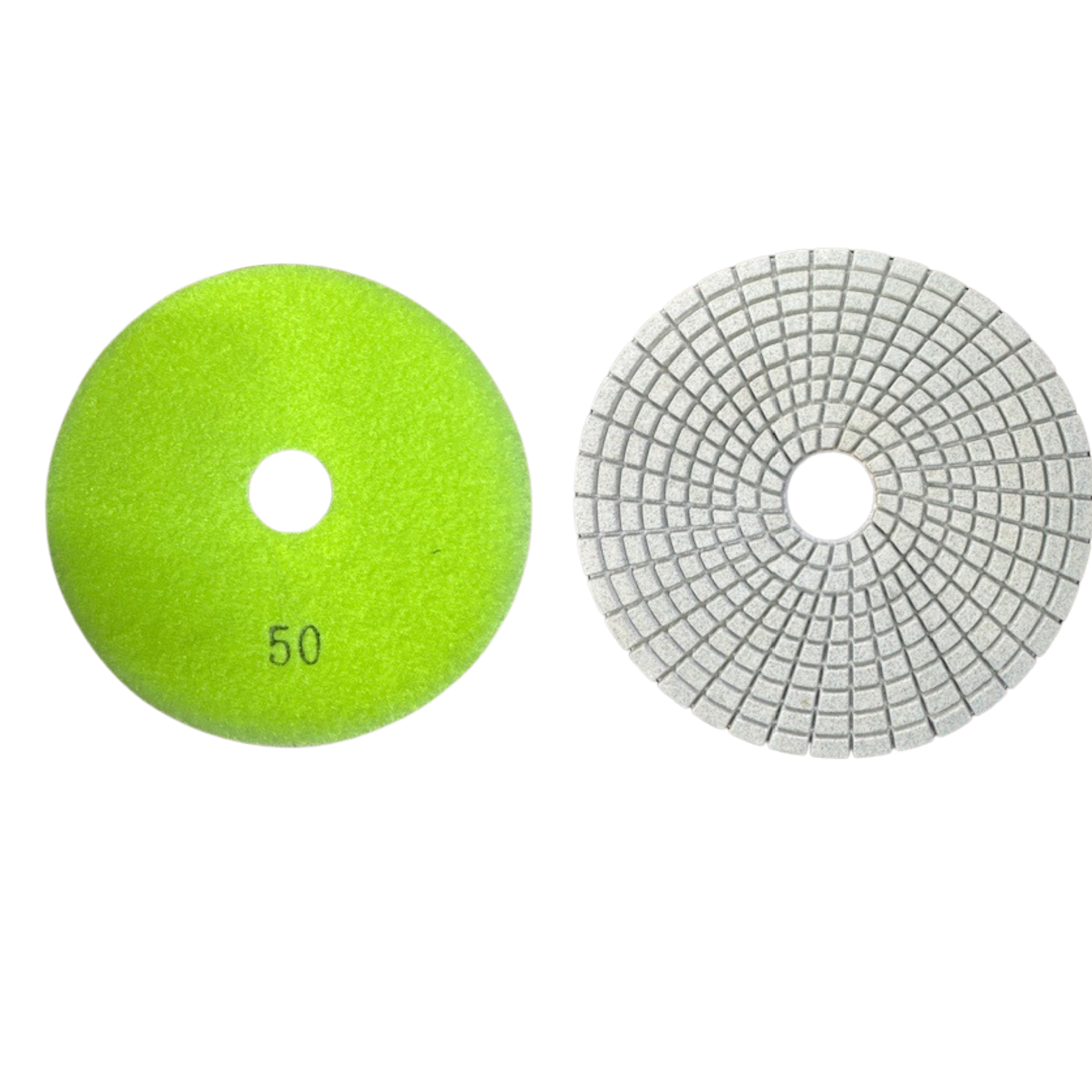 5 Inch White Cleaning Pads - Multi-Purpose Scrub Pads for Kitchen, Bathroom, Dishes & Household Cleaning | Durable & Reusable