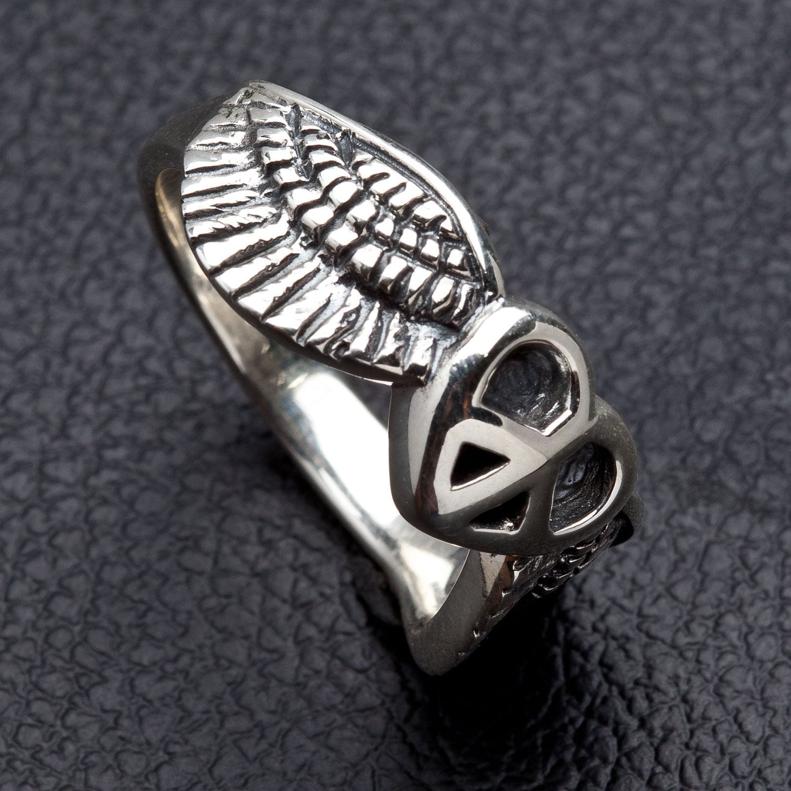 Peace Wings 925 Sterling Silver Ring for Women - Elegant Wing Design Jewelry Gift for Birthday, Anniversary & Special Occasions