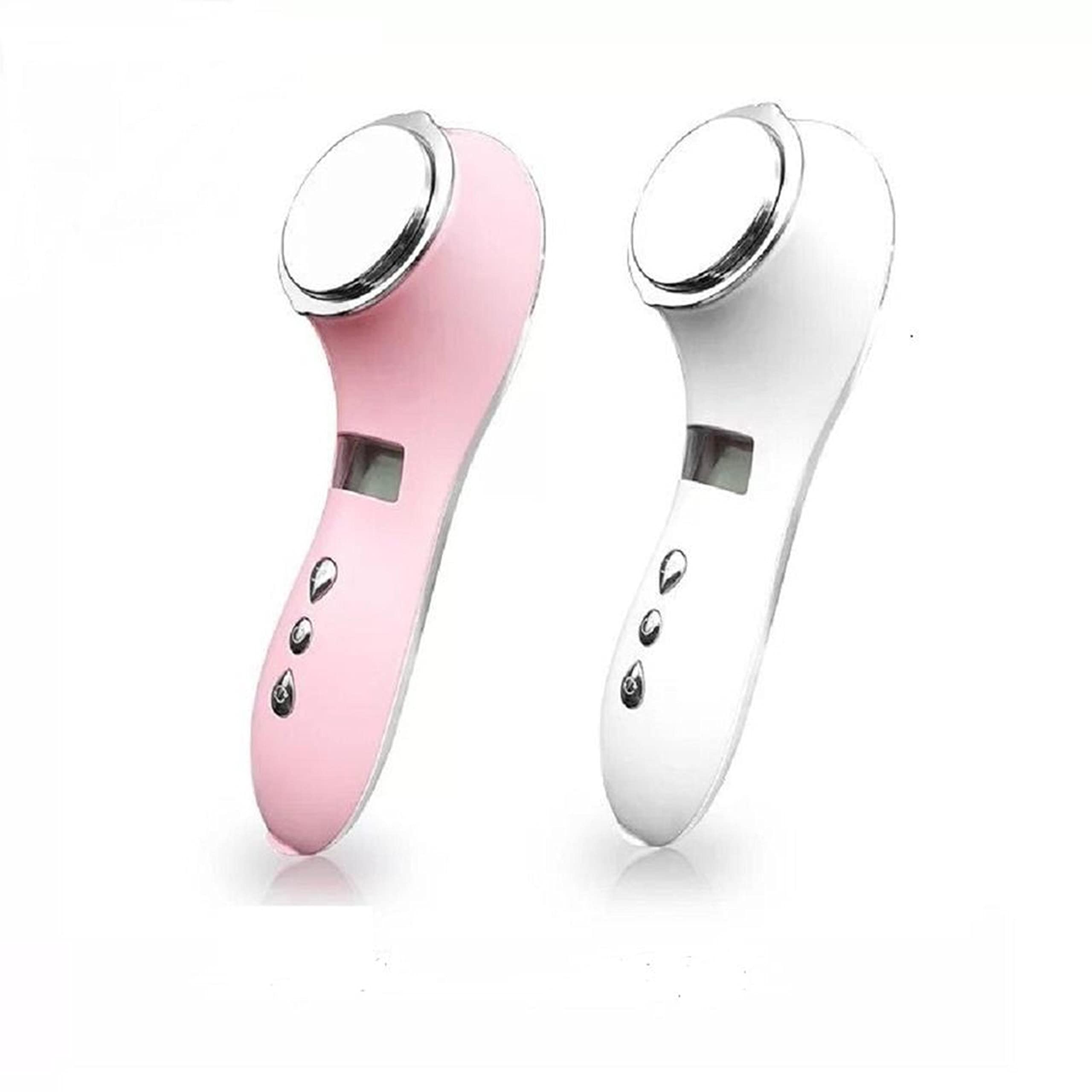 Dealsure Beauty Hot & Cool Facial Massager - Portable Handheld Vibration Device for Skin Care, Wrinkle Reduction & Cream Absorption | Perfect for Home Spa, Travel & Daily Skincare Routine