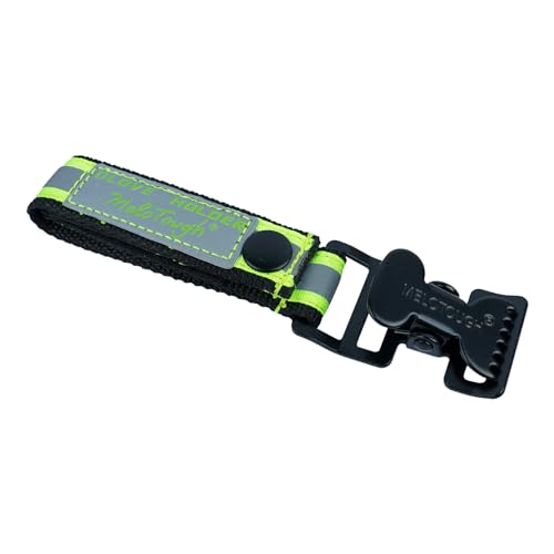 Green Reflective Glove Clips