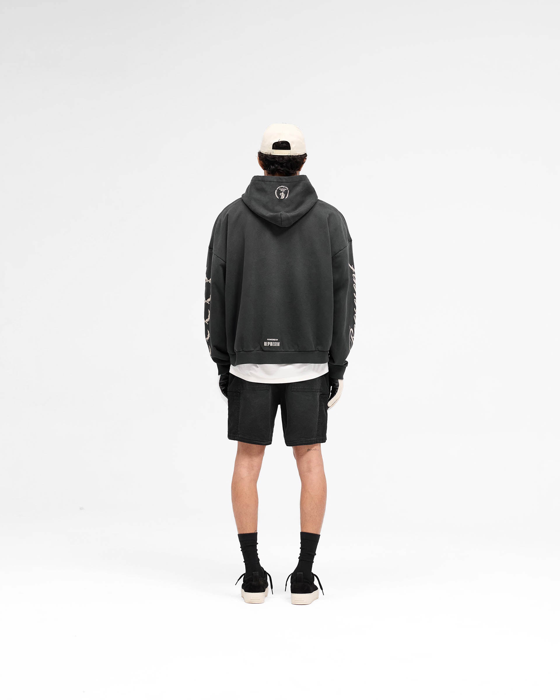 World Championship Hoodie - Stained Black | Comfortable & Stylish Pullover for Sports Fans & Athletes - Perfect for Gym, Training & Casual Wear