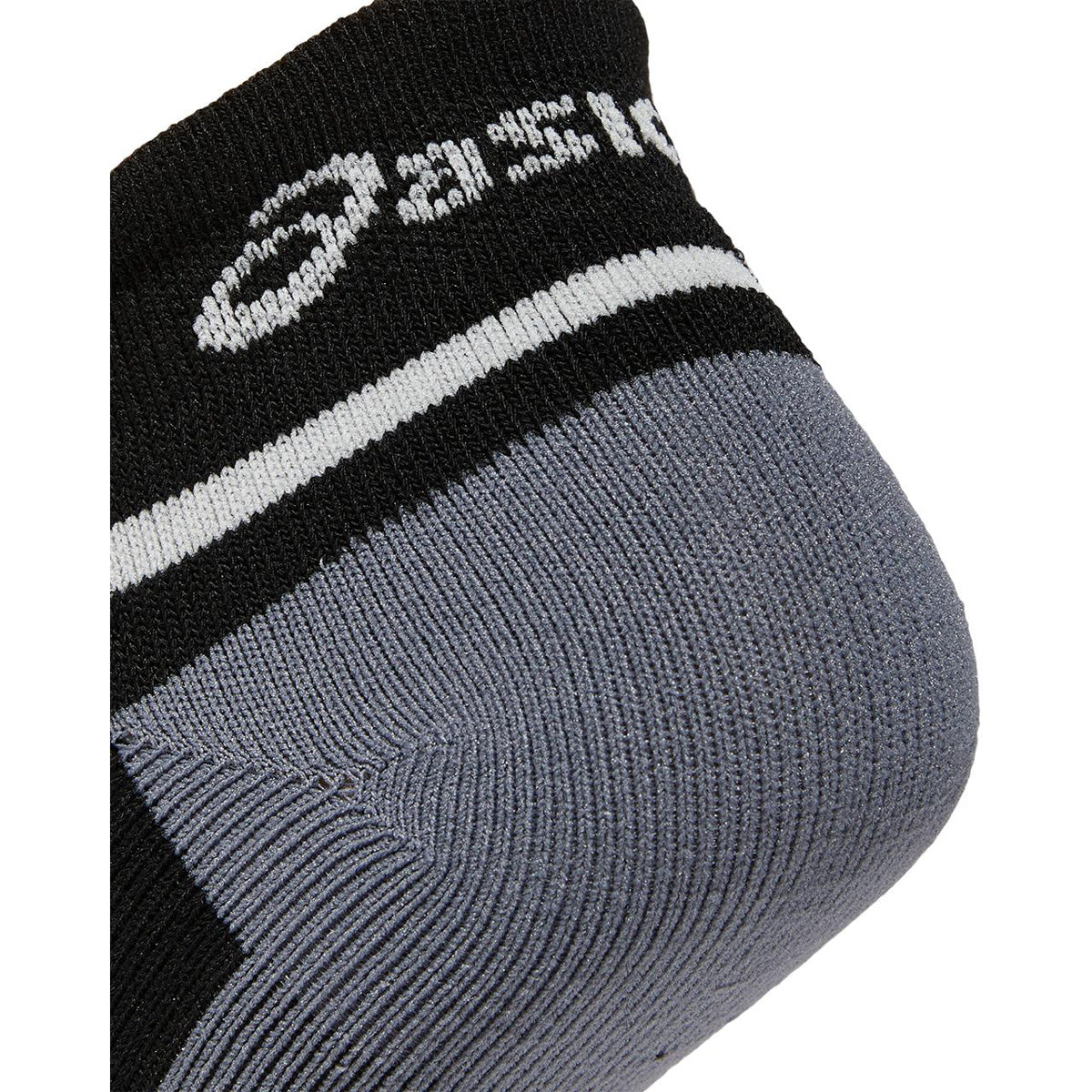 ASICS Intensity Single Tab 2.0 Performance Running Socks 3-Pack - Black | Moisture-Wicking Athletic Socks for Men & Women | Ideal for Running, Gym Workouts & High-Impact Sports