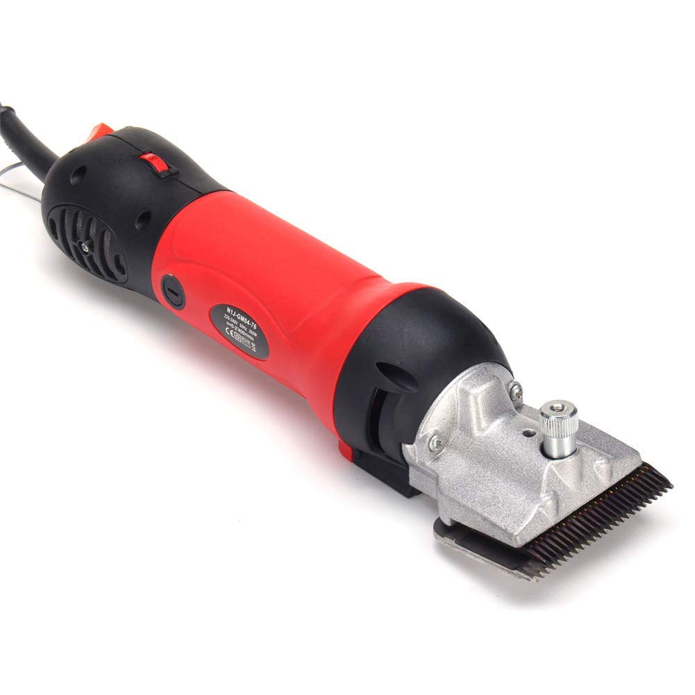 Professional 450W Heavy Duty Electric Horse Hair Clipper - 6 Speed Adjustable Low Vibration Pet Grooming Trimmer for Horses, Dogs & Livestock | Portable Equine Shears for Home, Farm & Show Grooming