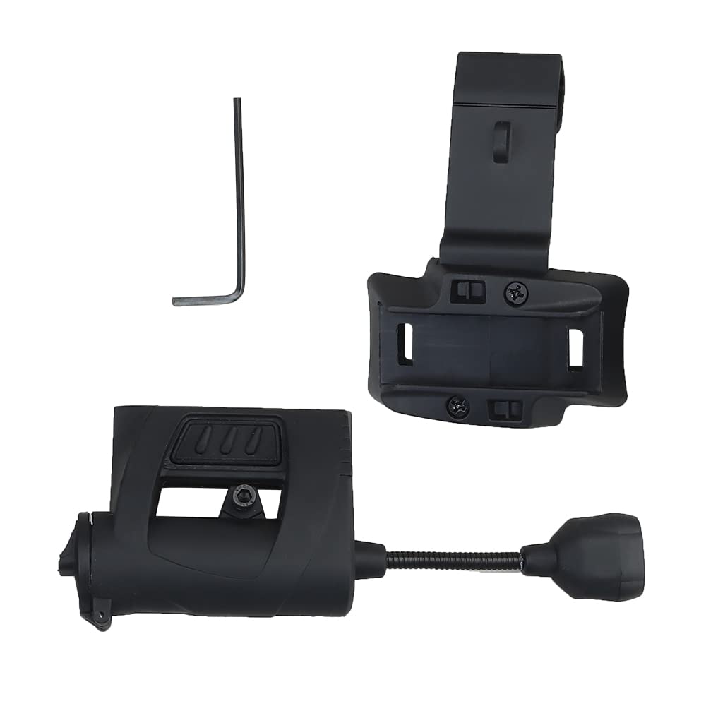 Tactical Helmet LED Signal Light - Survival Helmet Lamp Adapter for Ops Core & ARC Rail - Perfect for Military, Airsoft, Hunting & Night Operations