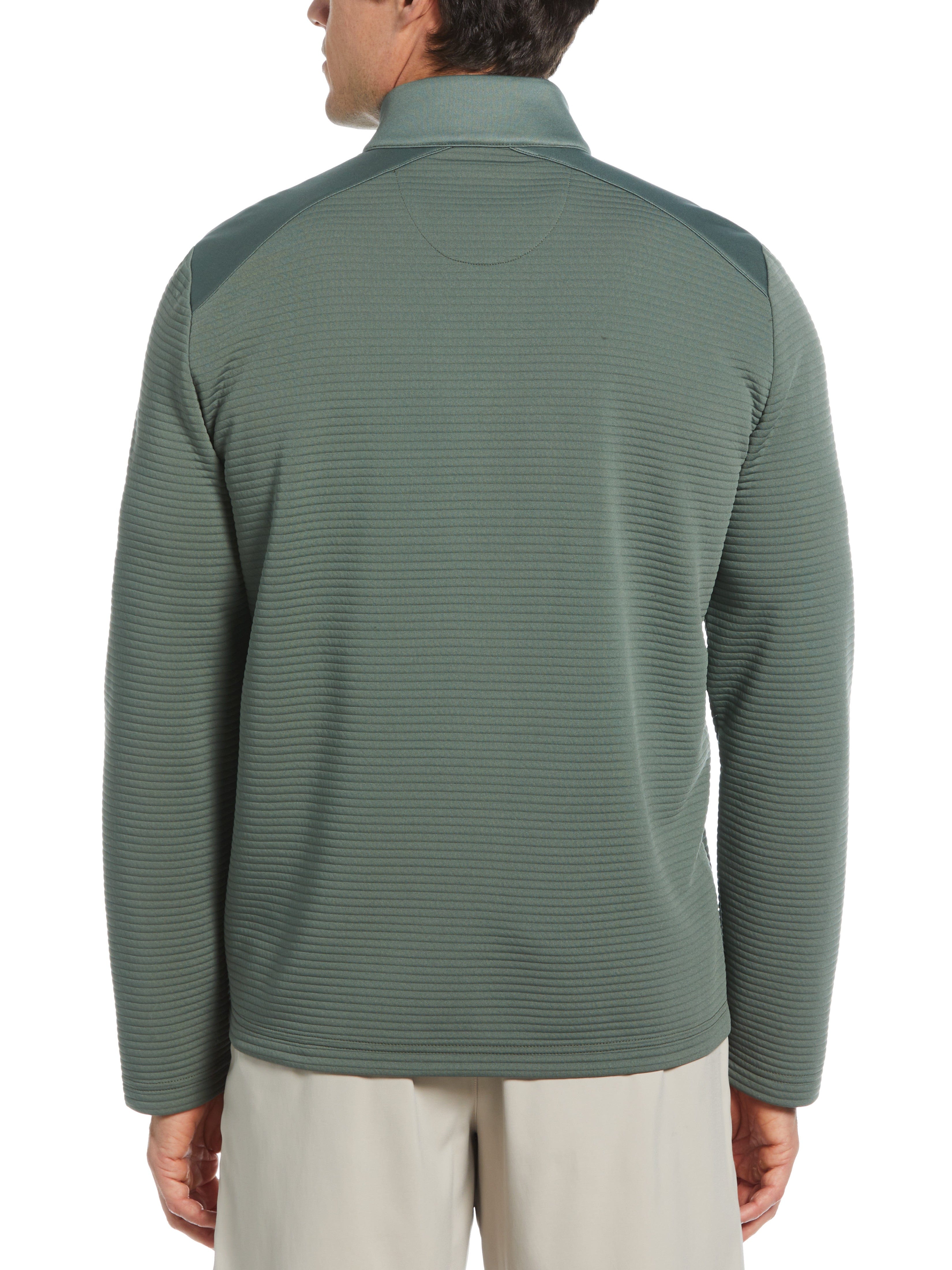 Men's Ottoman Quarter Zip Sweater - Soft & Stylish Pullover for Casual Wear, Office & Outdoor Activities