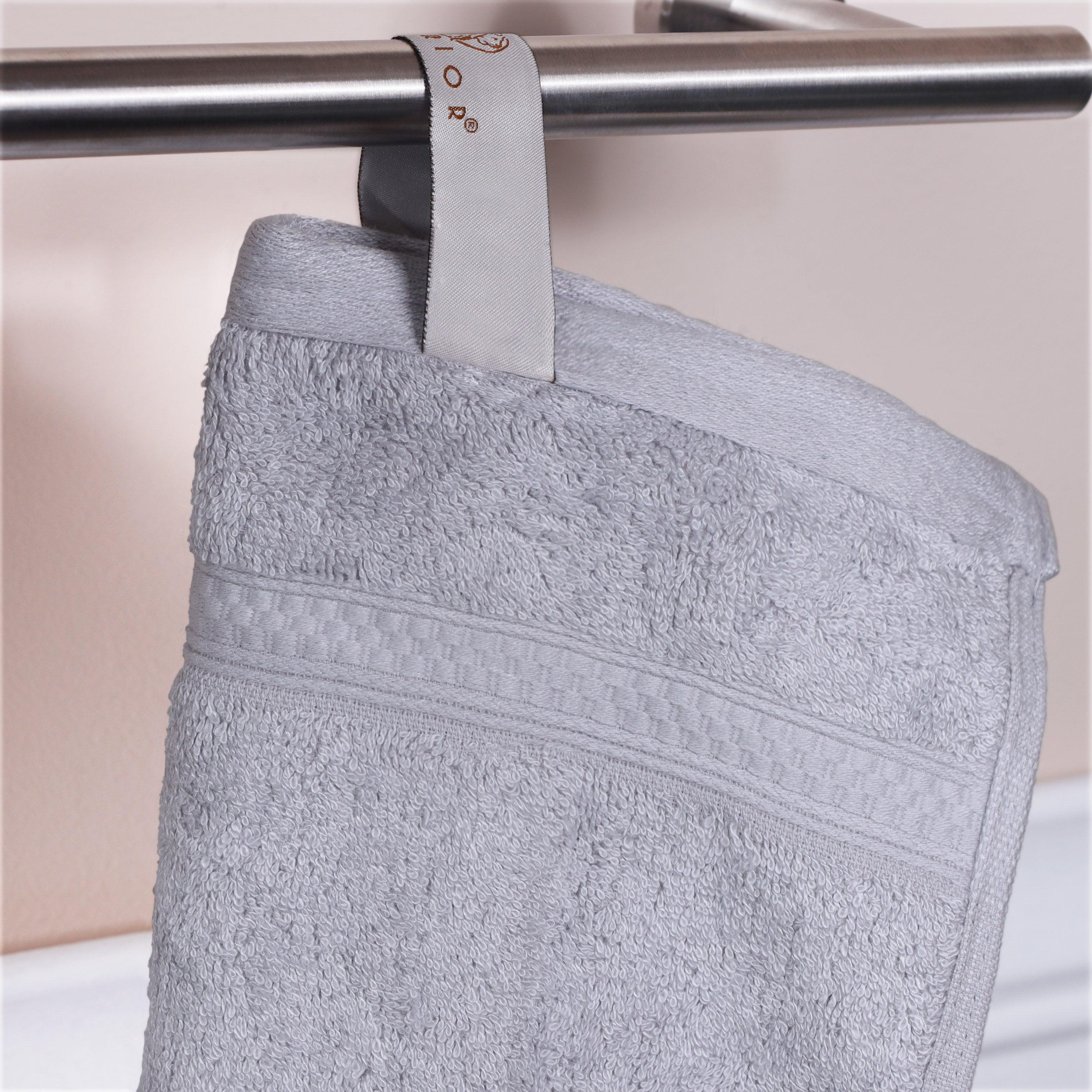 Premium Bamboo Rayon 2-Piece Plush Heavyweight Bath Towel Set - Ultra Soft & Absorbent for Spa, Bathroom & Luxury Home Use
