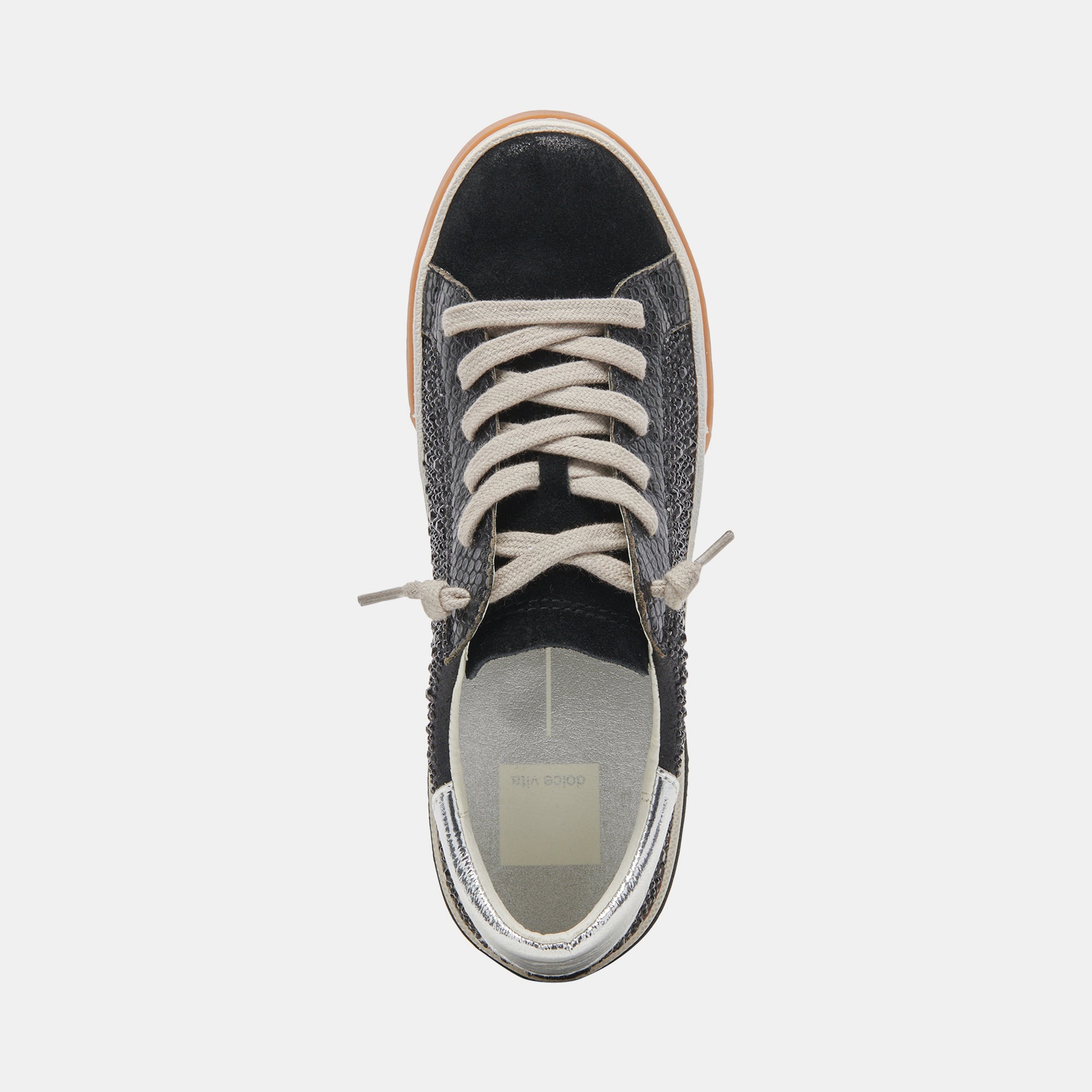 ZINA CRYSTAL SNEAKERS - Women's Black Suede Fashion Sneakers with Rhinestones | Perfect for Casual Wear, Parties & Special Occasions