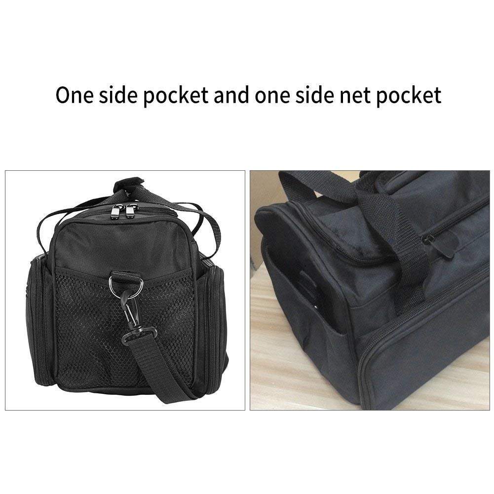Professional Barber Handbag - Salon Hairdressing Tools Organizer with Scissors & Comb Holder - Portable Hairstyling Case for Barbers & Stylists - Perfect for Salon, Travel & Home Use