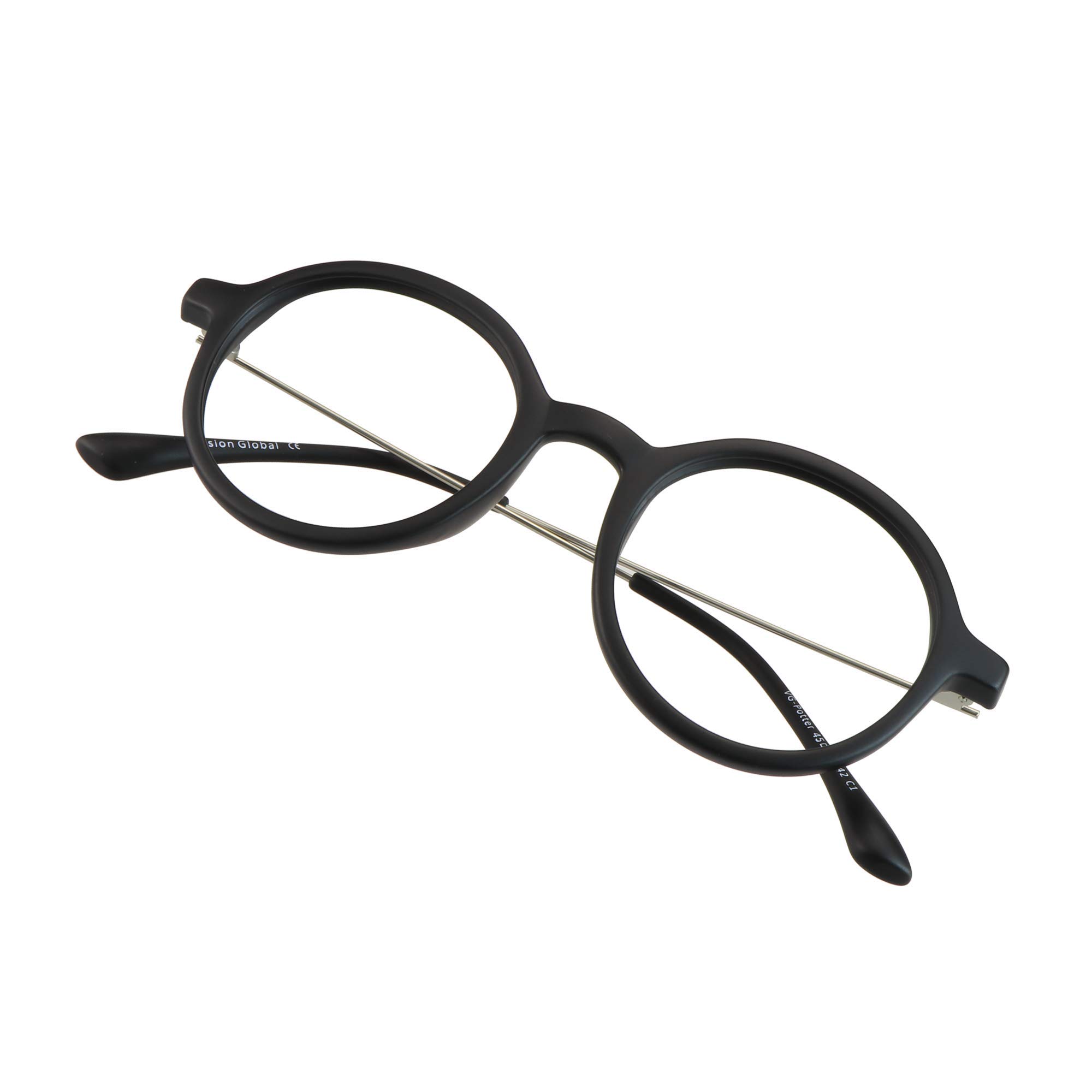 VisionGlobal Blue Light Blocking Glasses for Women & Men - Anti Eyestrain Computer Glasses with Stylish Oval Frame - Reduce Digital Eye Strain for Work, Gaming & Screen Time