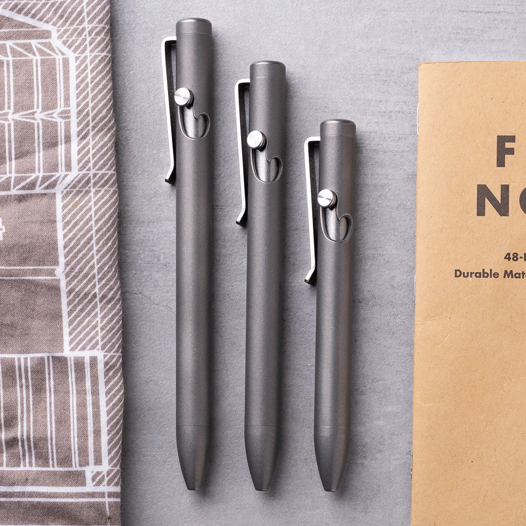 Stonewashed Bolt Action Pen - Premium Tactical EDC Writing Tool for Professionals | Durable & Smooth Writing Experience | Perfect for Office, Outdoor Adventures & Gifts