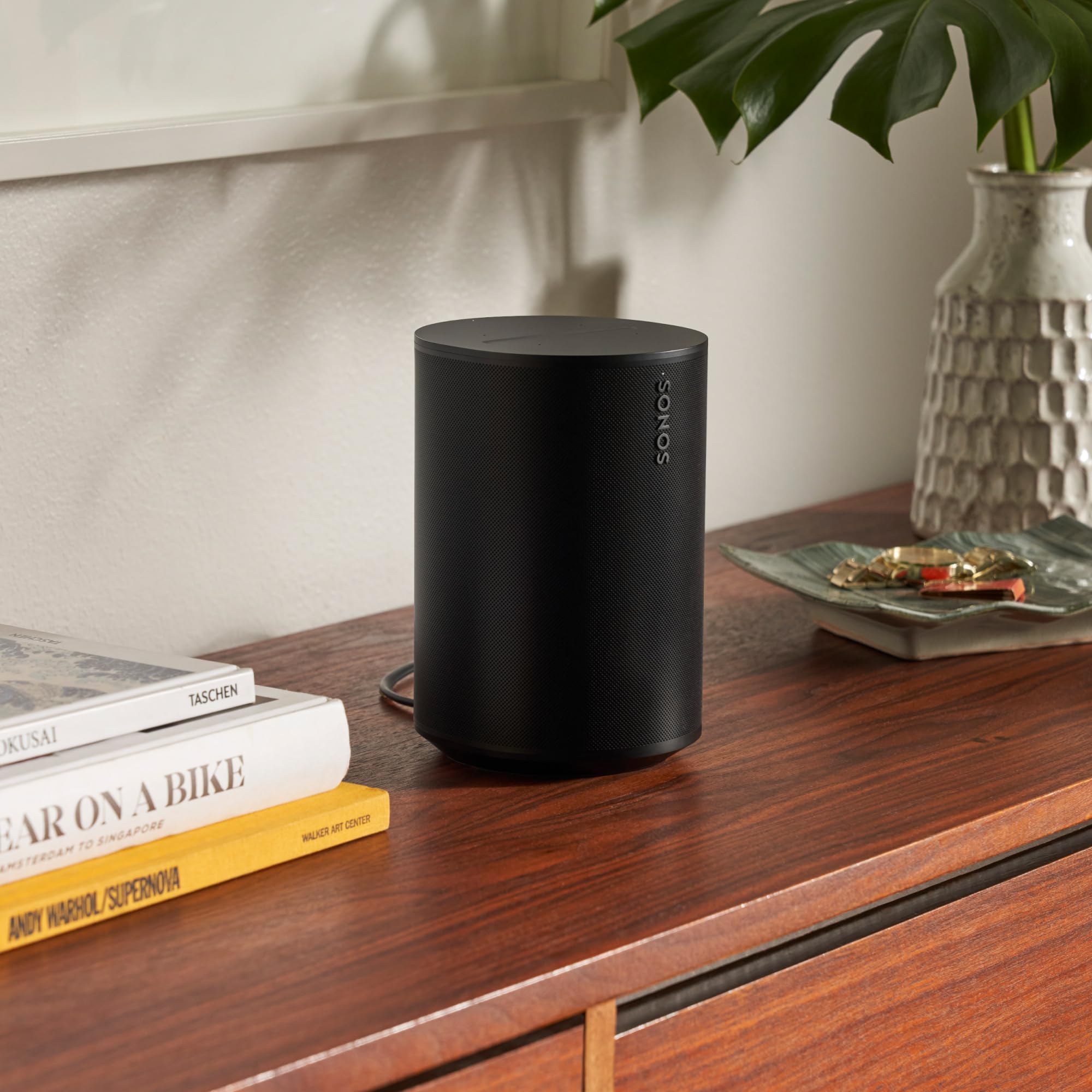 Sonos Era 100 Wireless Smart Speaker with Alexa - Black | High-Quality Bluetooth Speaker for Home, Office & Outdoor Use