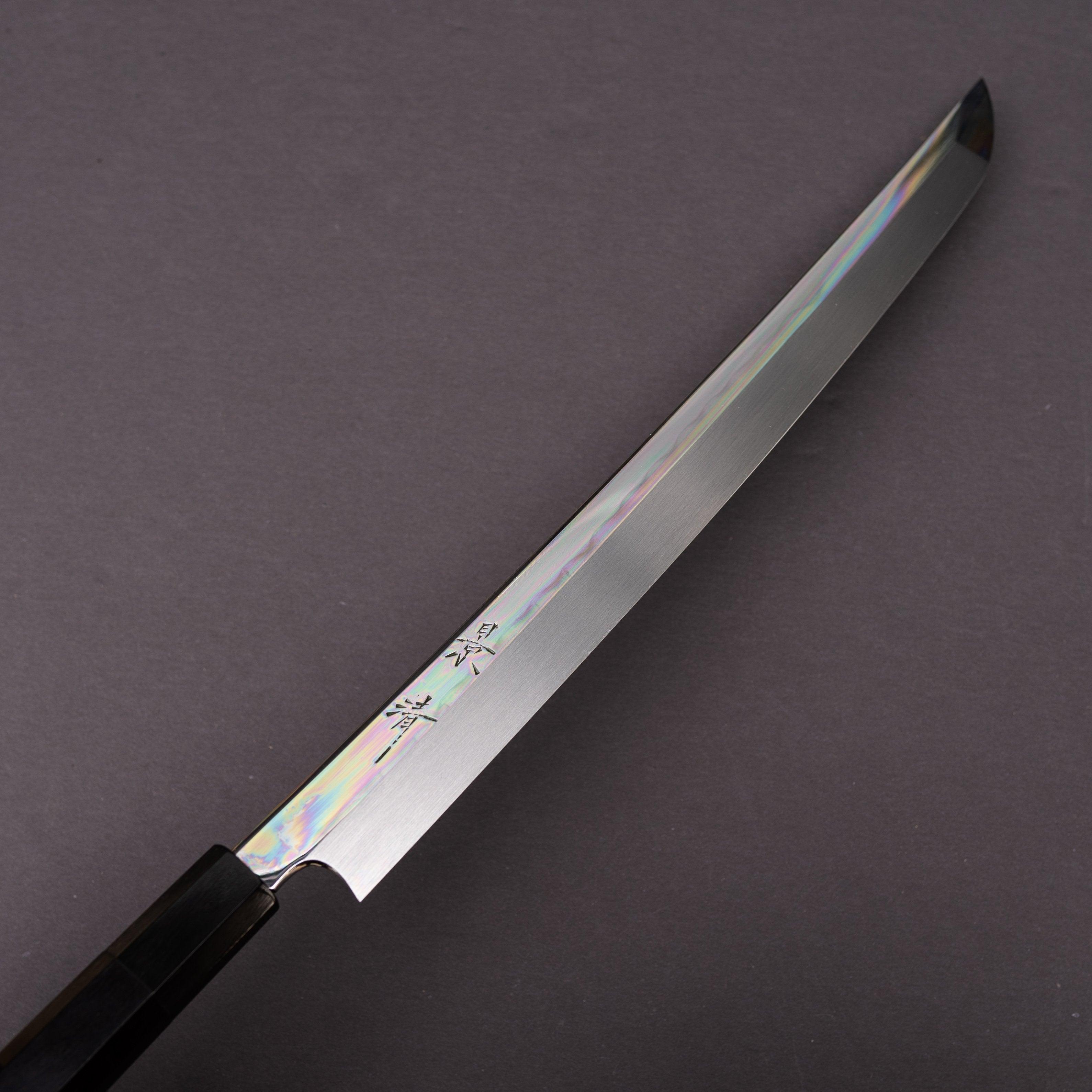Premium Kagekiyo Mizu Honyaki White #2 Sakimaru Japanese Chef Knife 300mm - Professional Sushi & Sashimi Preparation Tool for Chefs & Home Cooks