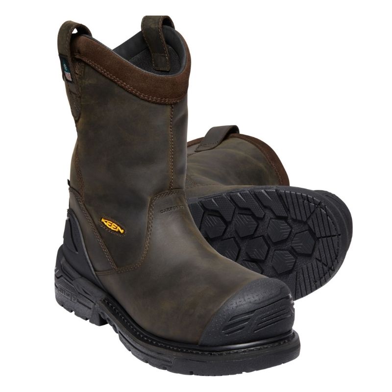 **Keen Philadelphia Wellington Men's Waterproof Composite Toe Work Boot 1024217 - Durable Safety Shoes for Construction, Hiking & Outdoor Work**