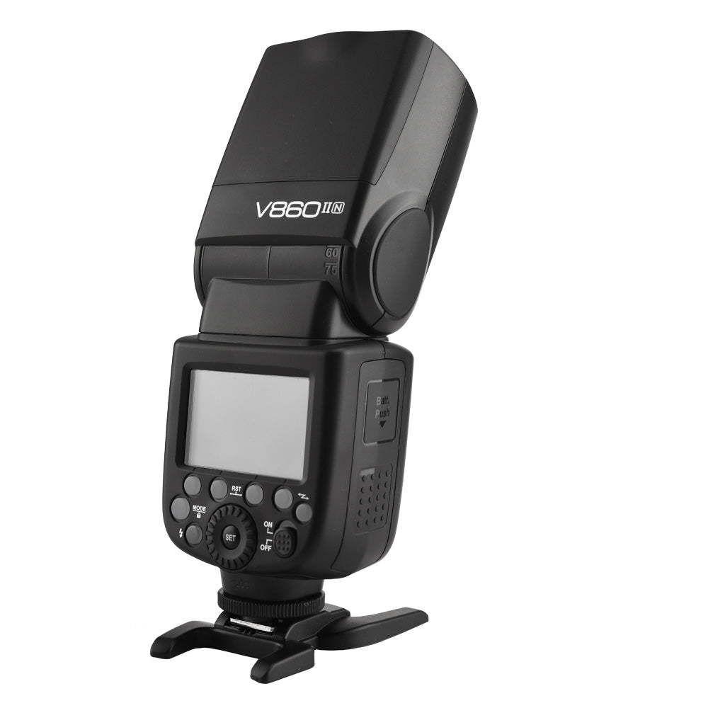 Godox VING V860IIN TTL Li-Ion Flash Kit for Nikon DSLR Cameras | High-Speed Sync & Wireless Control | Perfect for Wedding, Portrait & Event Photography
