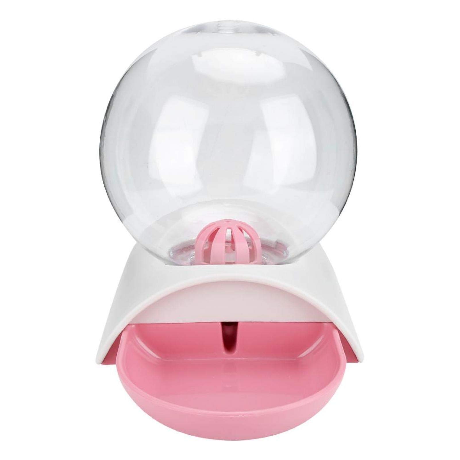 Tomantery 3Colors Pet Water Feeder - Automatic Cat & Dog Water Dispenser with Pink Design, Ideal for Home, Office, and Travel Use