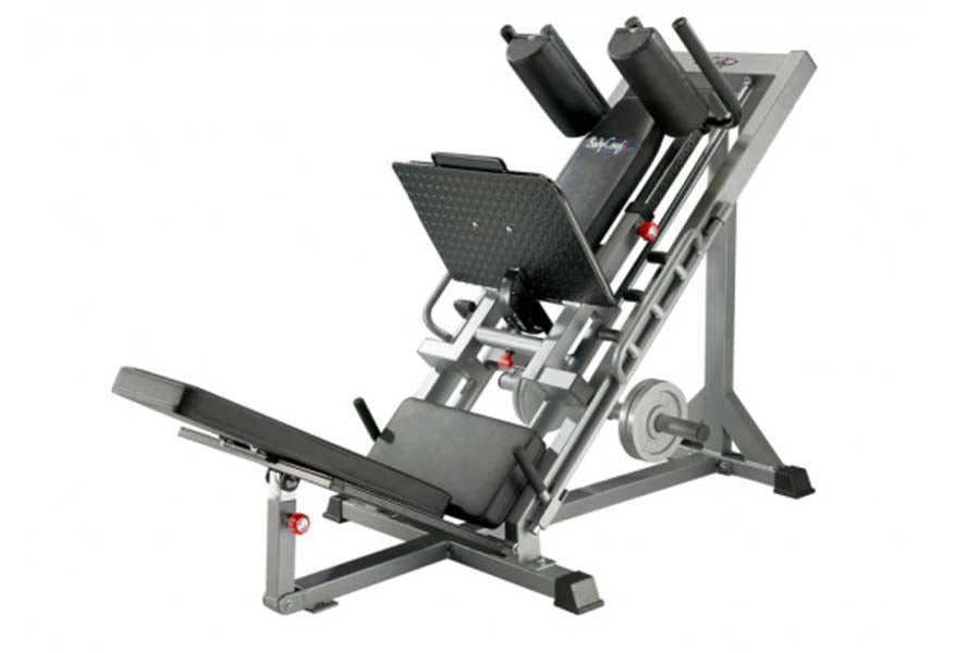 BodyCraft Pro Leg Press and Hack Squat Machine (F760) - Home Gym Equipment for Strength Training & Leg Workouts