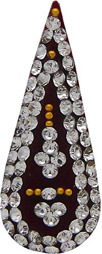 ZaySoo Crystal Tilak for Men - Skin Safe, Multicolor | Festive & Wedding Wear