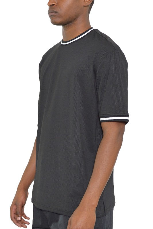 Soft Micromesh Round Neck T-Shirt for Men & Women - Breathable Comfort Fit Casual Tee - Perfect for Gym, Yoga, Running & Everyday Wear