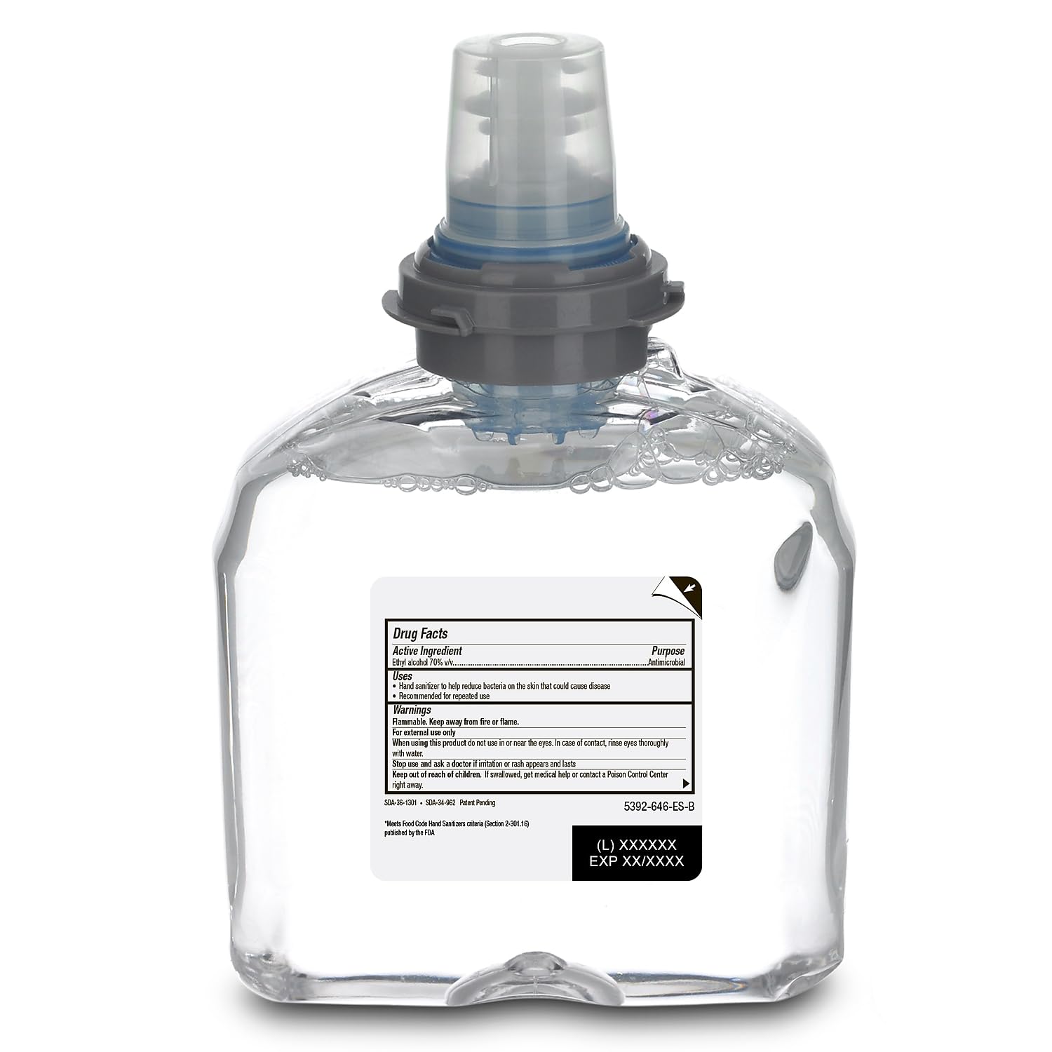 Purell Advanced Hand Sanitizer Foam Refill, 1200 mL (Pack of 2) - Clean Scent, Alcohol-Based Sanitizer for Touch-Free Dispensers | Ideal for Offices, Schools, Hospitals & Public Spaces