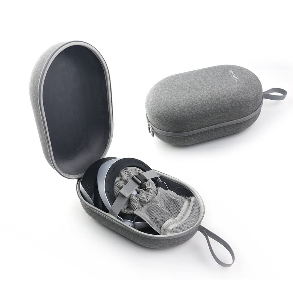 PS VR2 Hard Travel Case - Protective Storage Box for VR Headset & Controllers | Durable Portable Carrying Bag for Gaming Accessories | Perfect for Travel, Home Use & VR Gaming Sessions