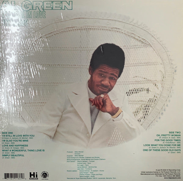 Al Green - I'm Still In Love With You Vinyl LP Album (180 Gram Reissue, Near Mint Condition) - Perfect for Record Collectors & Soul Music Lovers