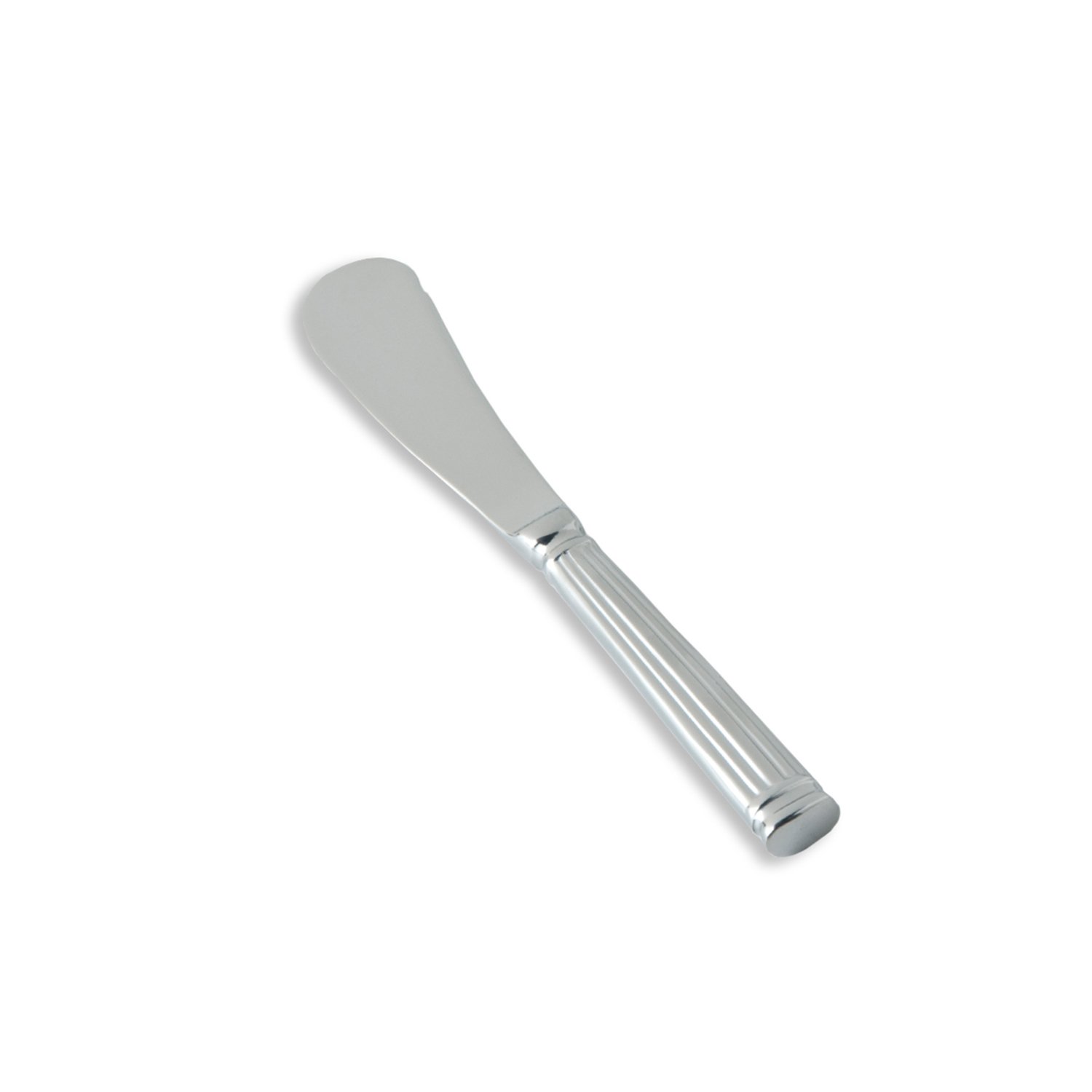 Fortessa Doria 18/10 Stainless Steel Butter Knife Set of 12 - Premium Silver Flatware with Solid Handle for Dining, Catering & Gift Giving