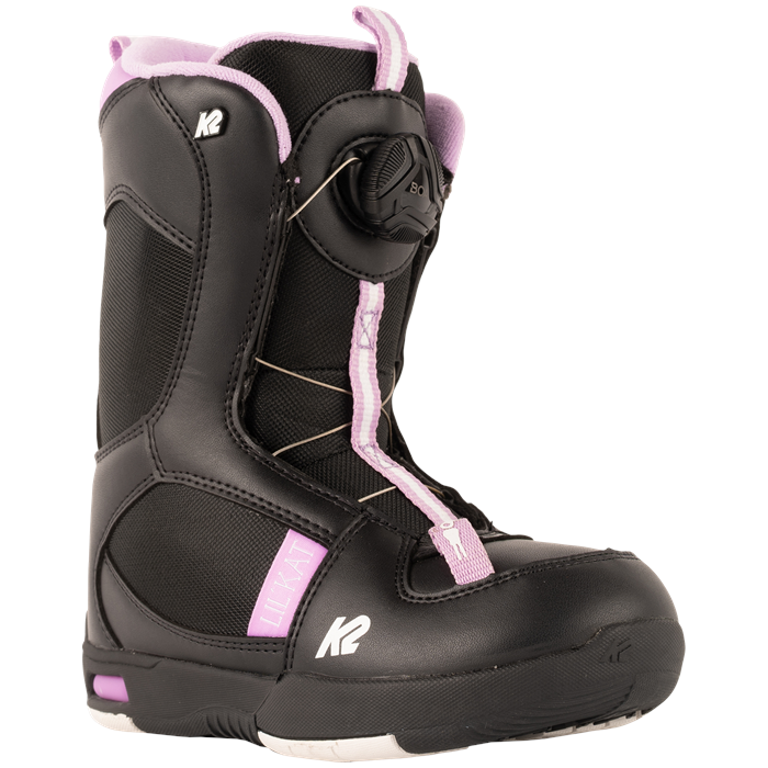 K2 2023 LIL KAT Snowboard Boots for Kids - Lightweight & Comfortable Snowboarding Shoes for Boys & Girls - Perfect for Park Riding & Freestyle Snowboarding