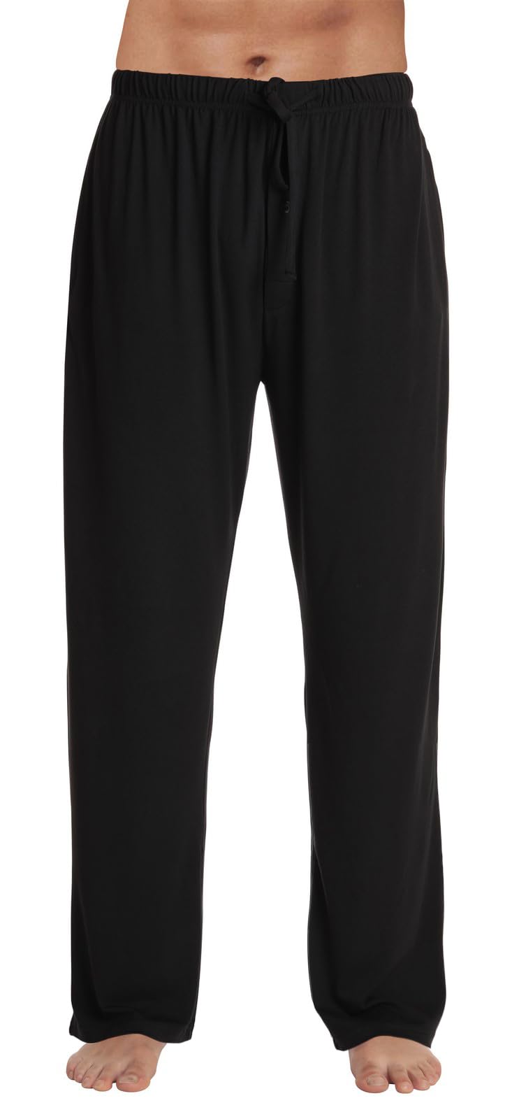 Cozy Microfleece Men's Pajama Pants with Pockets - Soft Lounge Pants for Home, Sleep & Relaxation - Perfect for Winter Comfort & Casual Wear
