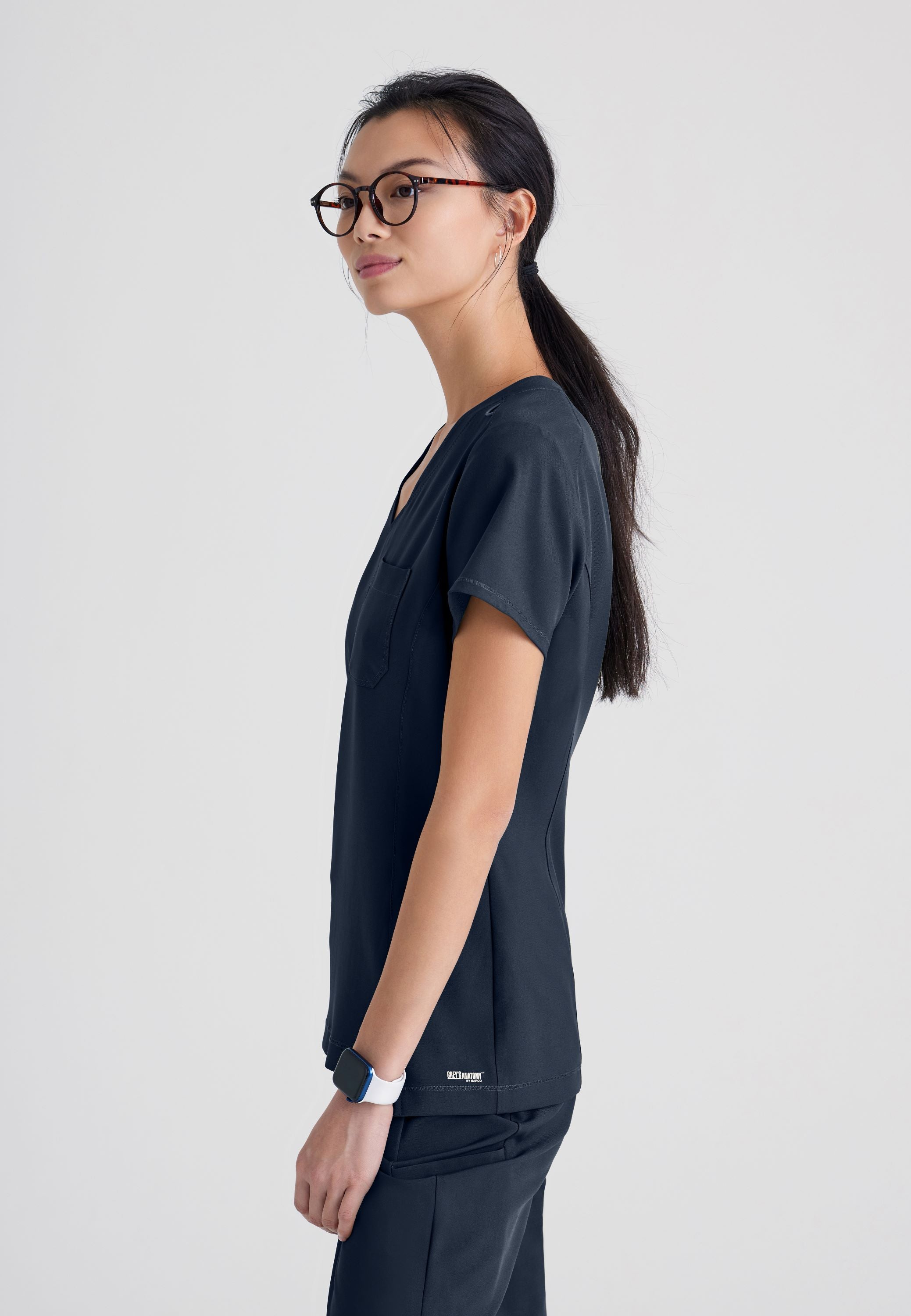 Women's Stylish Sway Scrub Top - Sizes 2XL to 5XL - Perfect for Nurses, Medical Professionals & Healthcare Workers