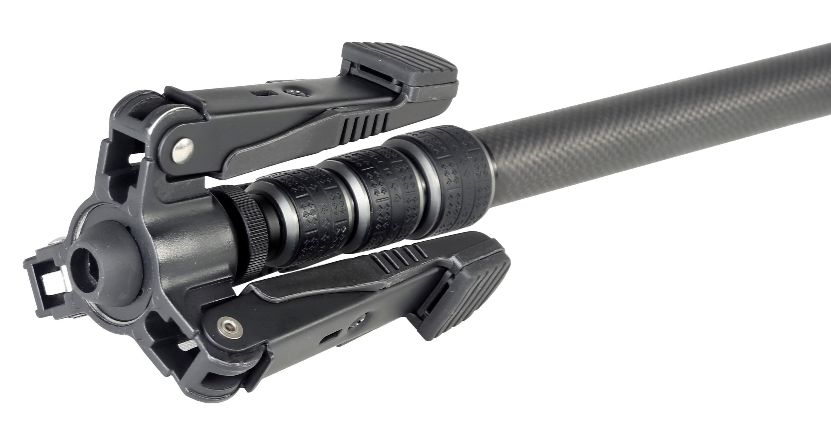 VEO 2S CM 264TR Carbon Fiber Monopod with Smartphone Holder & Bluetooth Remote - Lightweight Camera Stand for Vlogging, Travel Photography, and Live Streaming