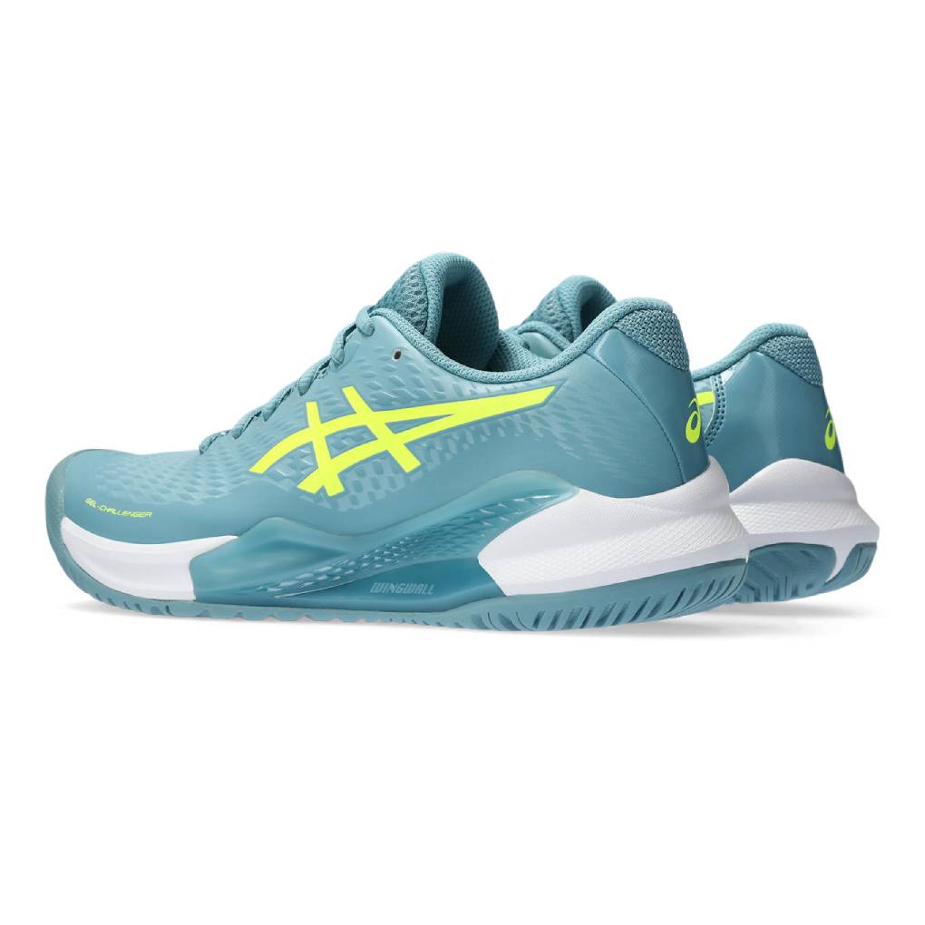 ASICS Gel Challenger 14 Women's Tennis Shoes - Lightweight & Supportive Court Sneakers for Women (Blue/Yellow) | Perfect for Competitive Matches & Daily Training