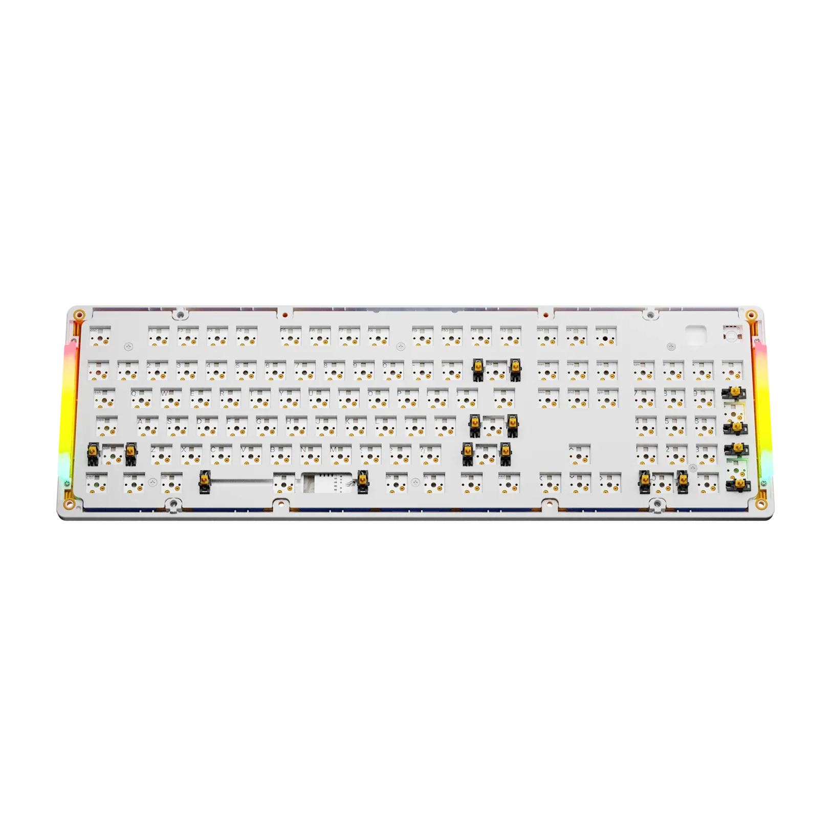 GMMK 3 Mechanical Keyboard Bottom Case - White (100% Size) | Replacement Base for Custom Builds | Perfect for Gaming & Typing Setup