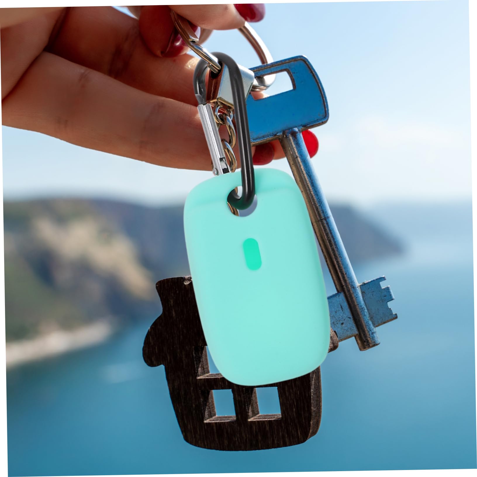 Housoutil 16-Piece Tile Pro Mini Tracker Case Set - Waterproof Bluetooth Tracker Cover for Tile Mate/Tile Pro/Tile Slim - Perfect for Keys, Wallets, Luggage & Pet Tracking