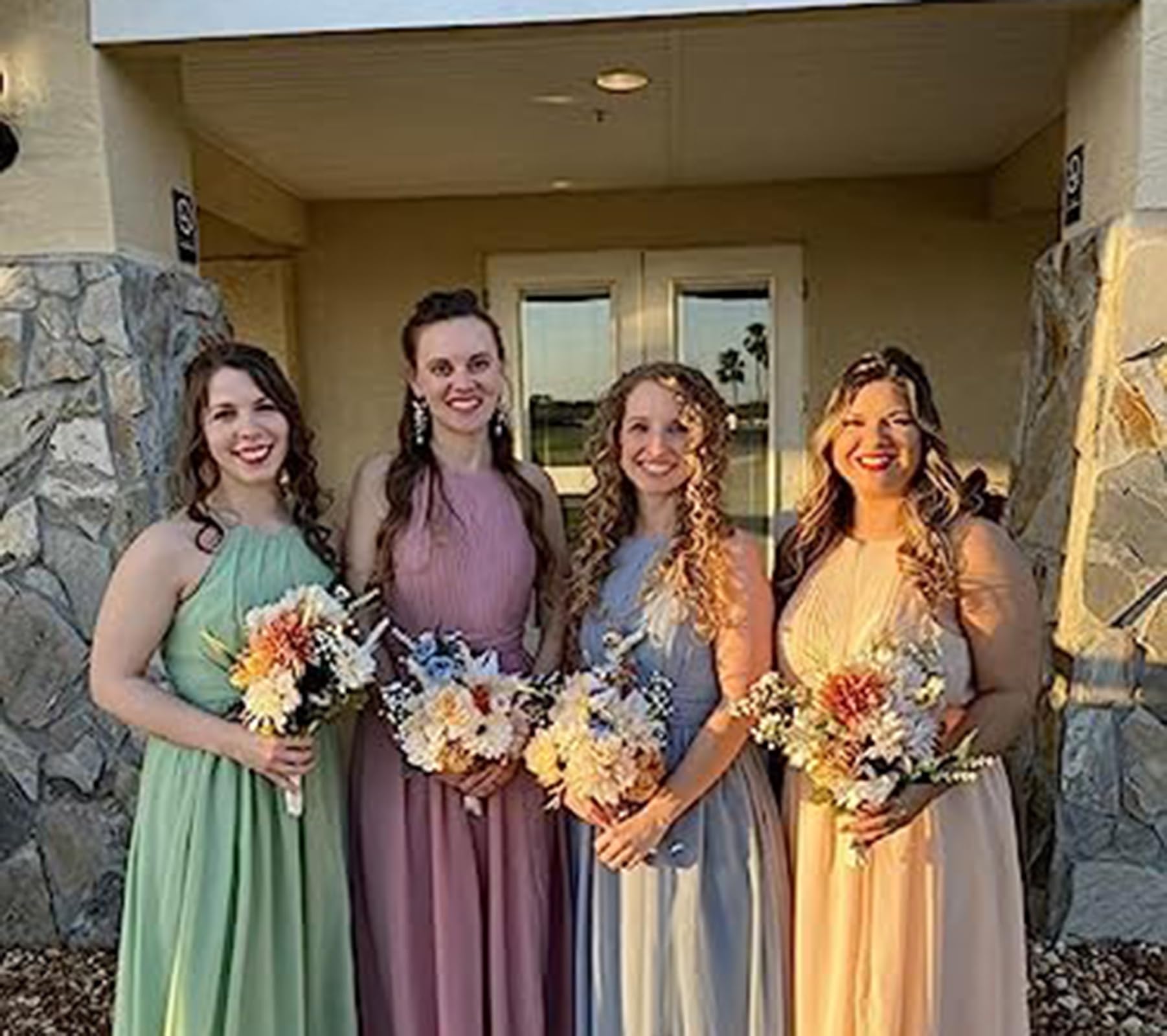 Elegant Chiffon Bridesmaid Dress with Ruffles & Pleats - Women's Formal Halter Gown for Weddings, Parties & Special Occasions