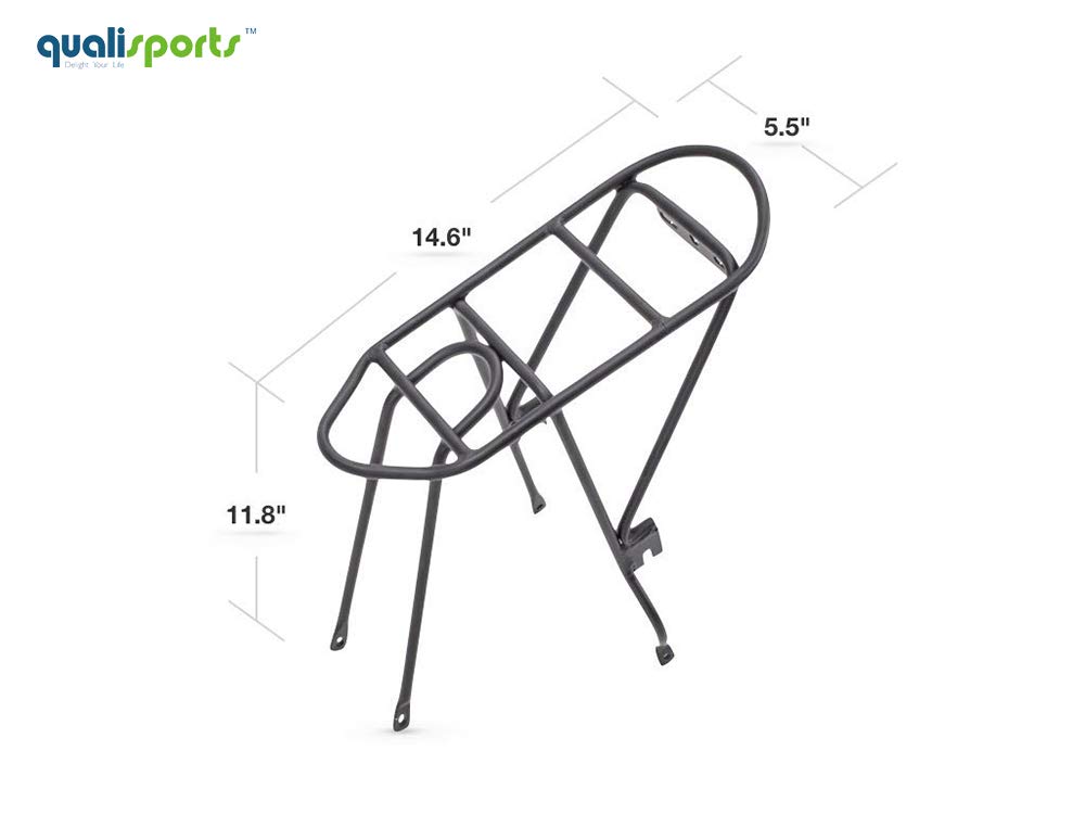 Premium Electric Bike Cargo Rack - Heavy Duty E-Bike Rear Rack Carrier for Volador Bicycles (2024 Upgrade) - Perfect for Commuting, Grocery Hauling & Outdoor Adventures