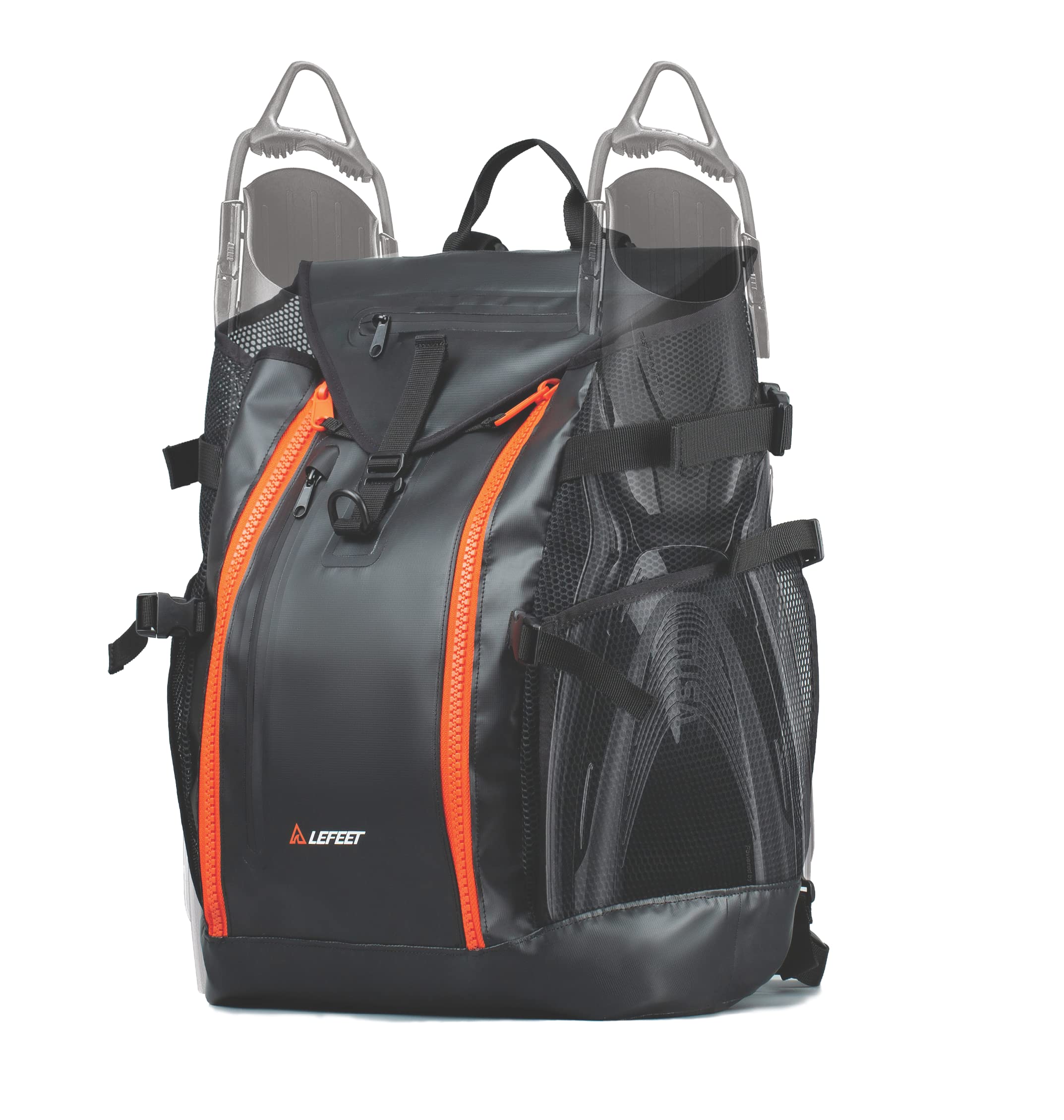 LEFEET Waterproof Scuba Diving Backpack - Lightweight Dive Gear Bag for Travel & Underwater Adventures | Perfect for Snorkeling, Spearfishing & Beach Trips
