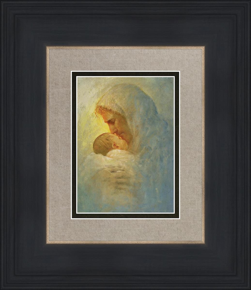 Abba By Yongsung Kim - Premium Christian Wall Art for Home & Church Decor | Inspirational Bible Verse Canvas Painting for Living Room, Bedroom & Office